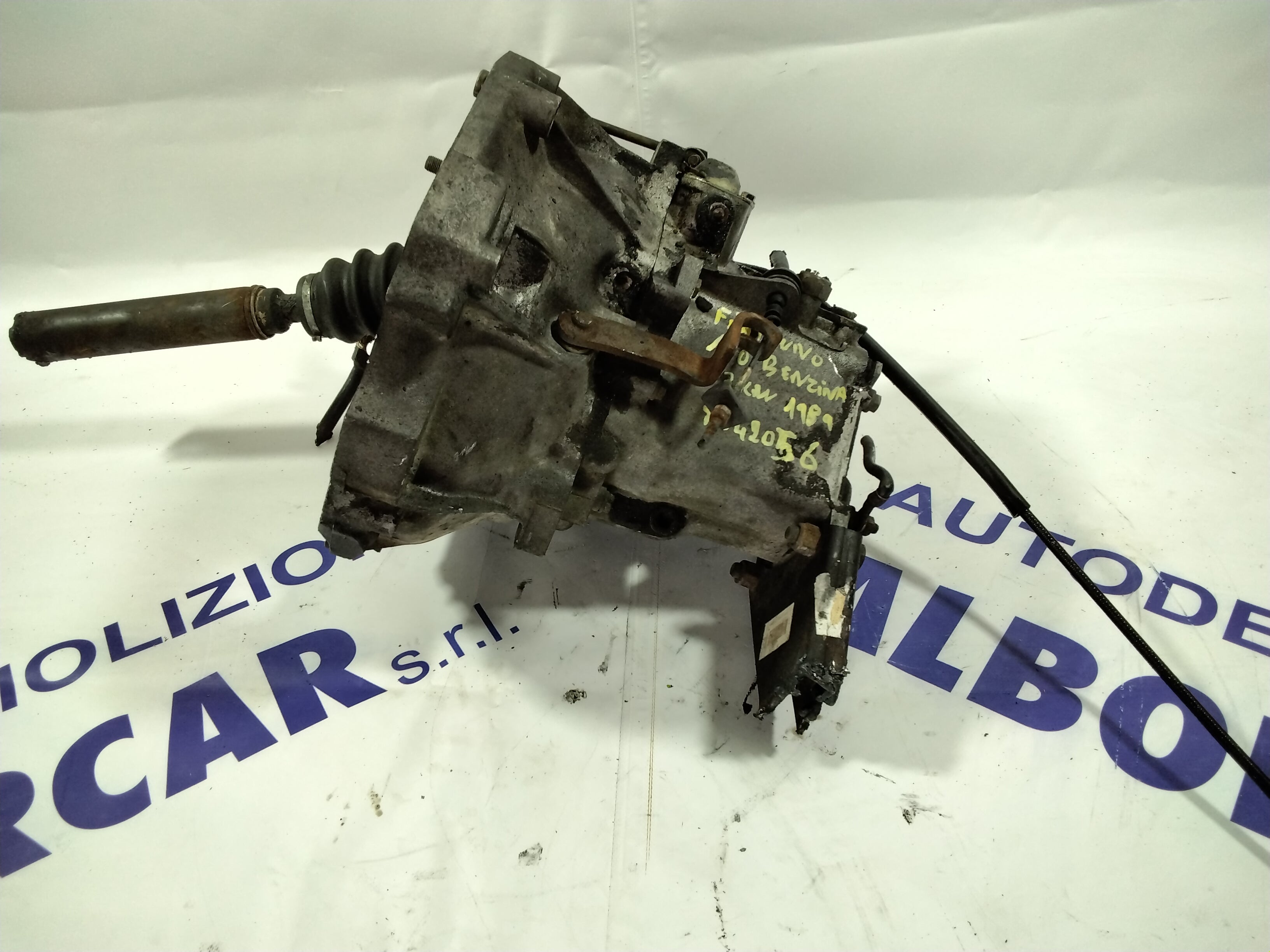 Gearbox Fiat Uno 1.0 petrol 33kw year 1989 code: 7542056 (SF:2)