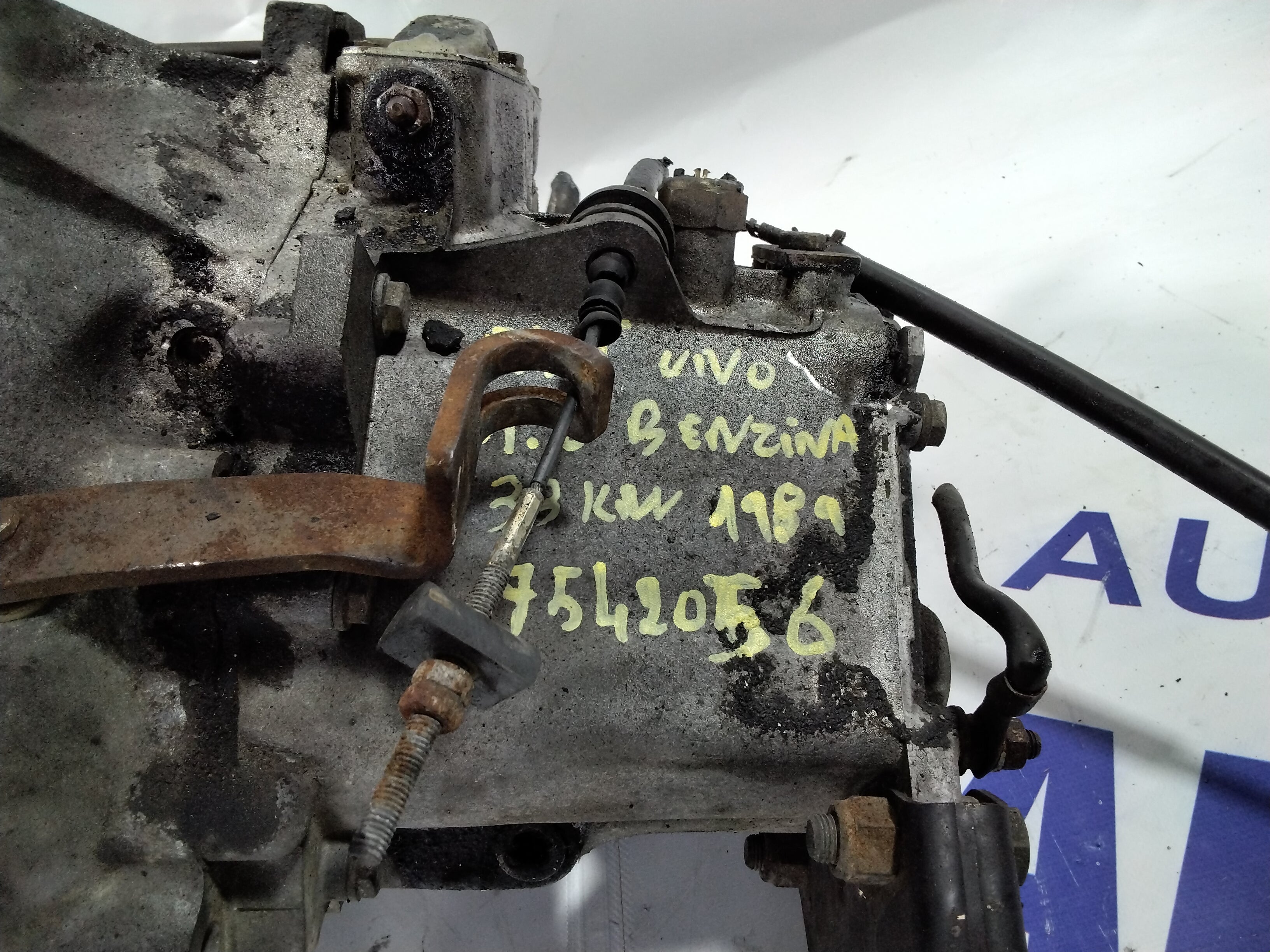 Gearbox Fiat Uno 1.0 petrol 33kw year 1989 code: 7542056 (SF:2)