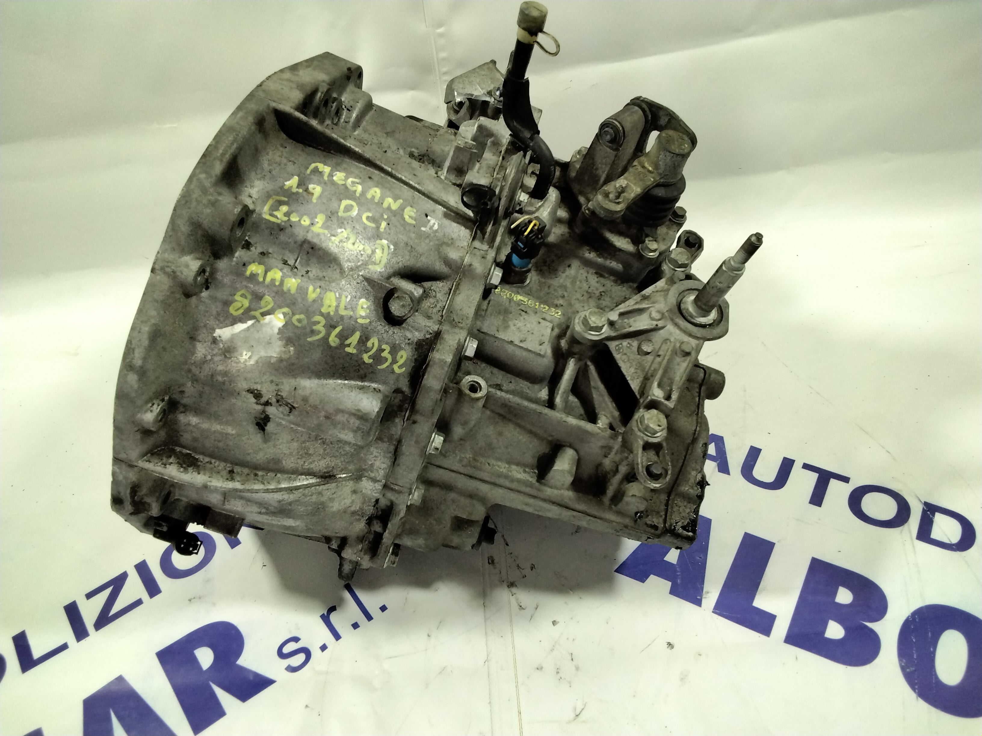 Renault Megane 1.9 DCI gearbox (2002/2007) manual code: 8200361232 (sf:2)