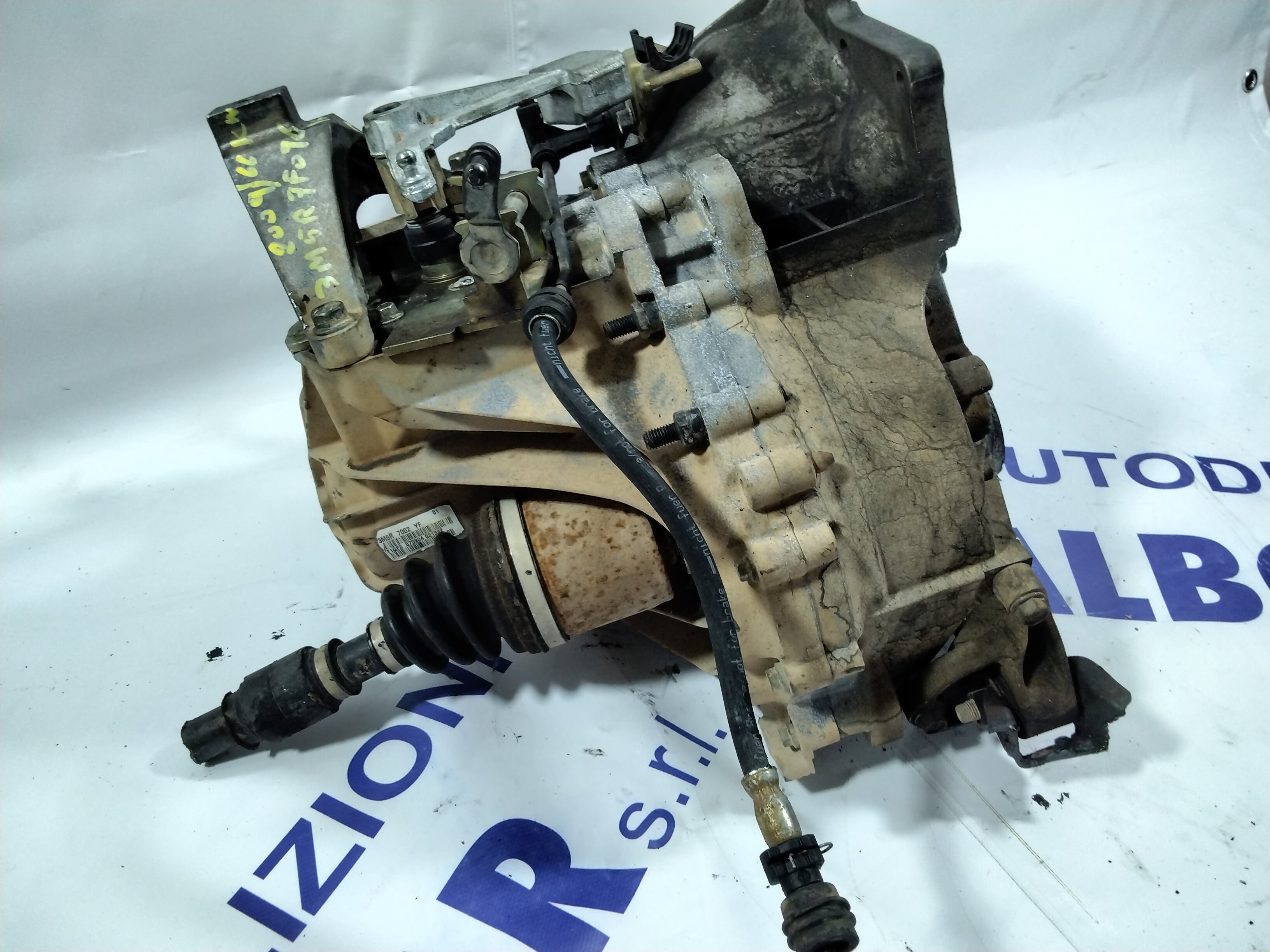 Ford Focus SW 1.6 diesel 66 kw 2009 gearbox code: 3M5R7F096YF (SF:2)