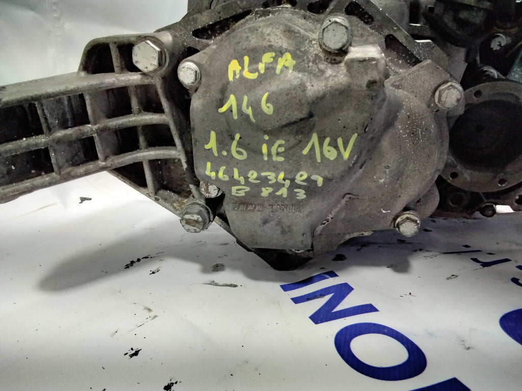 Alfa Romeo 146 1.6 IE 16V gearbox code: 46423429B813 (sf: 2)