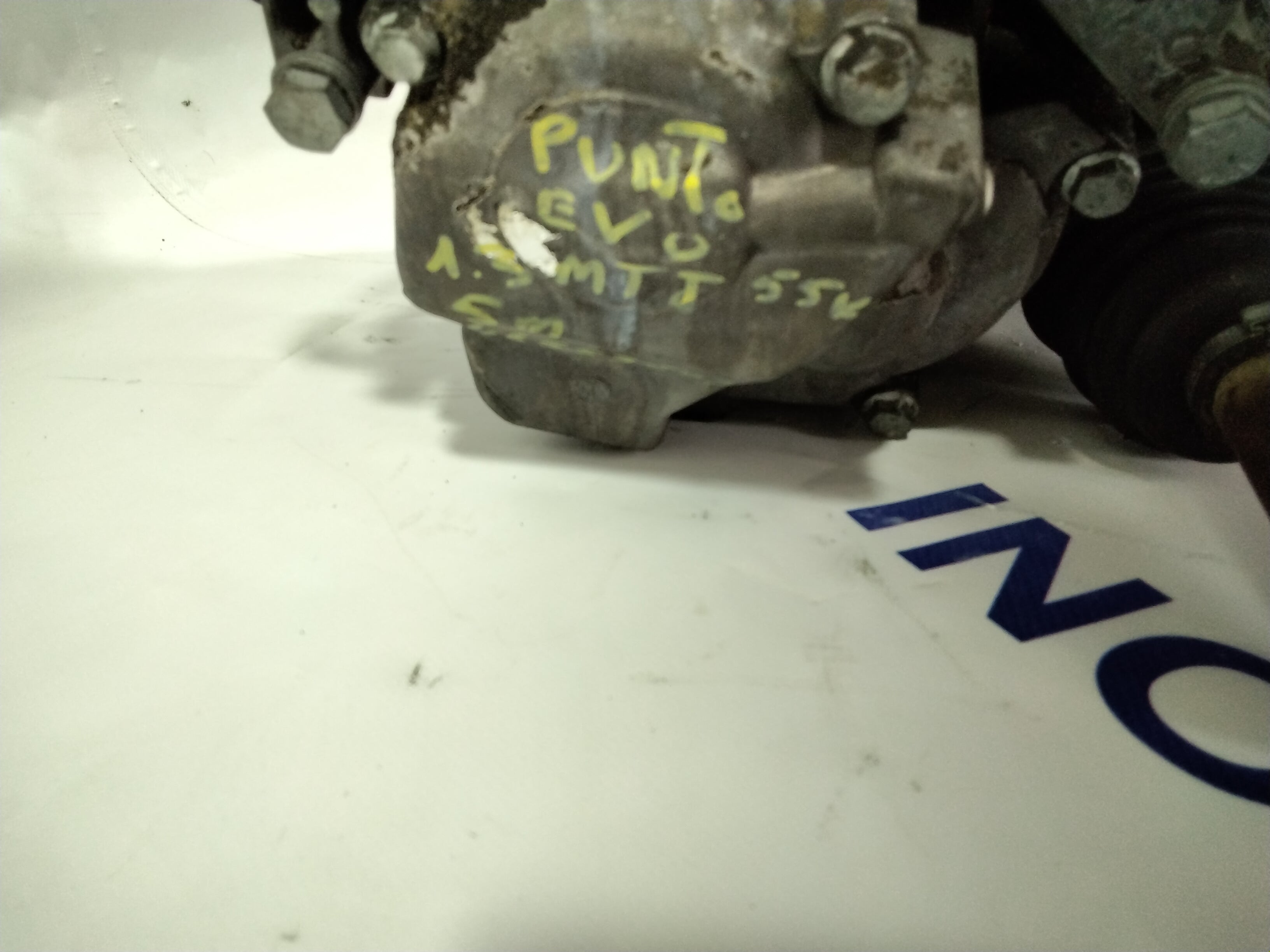 Gearbox Fiat Punto Evo 1.3 MTJ 55 KW 5M manual year 2010 code: 46553503 (sf:2)