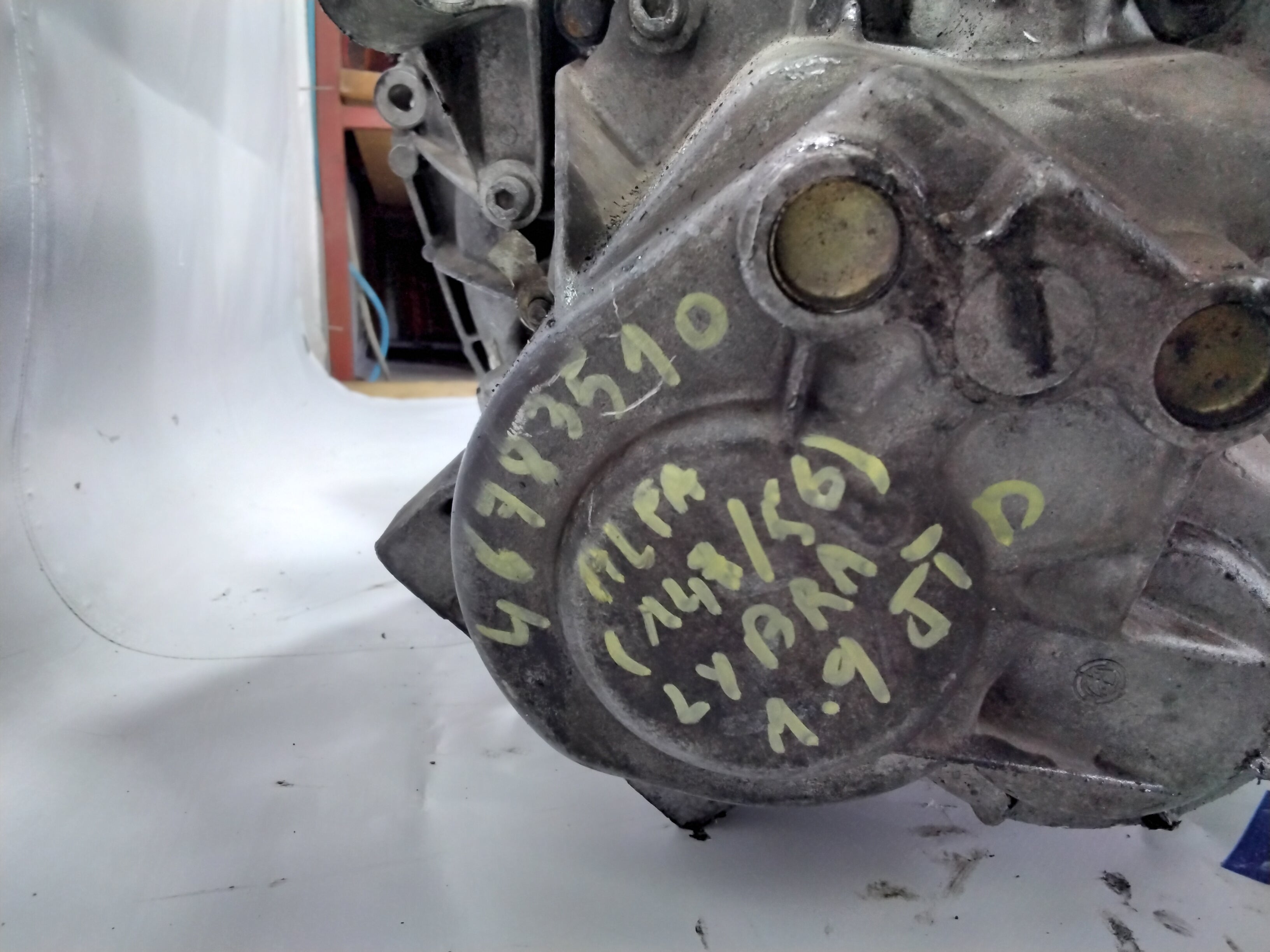 Alfa Romeo 147/156 1.9 JTD 5-speed manual gearbox code: 48783510 (sf:2)