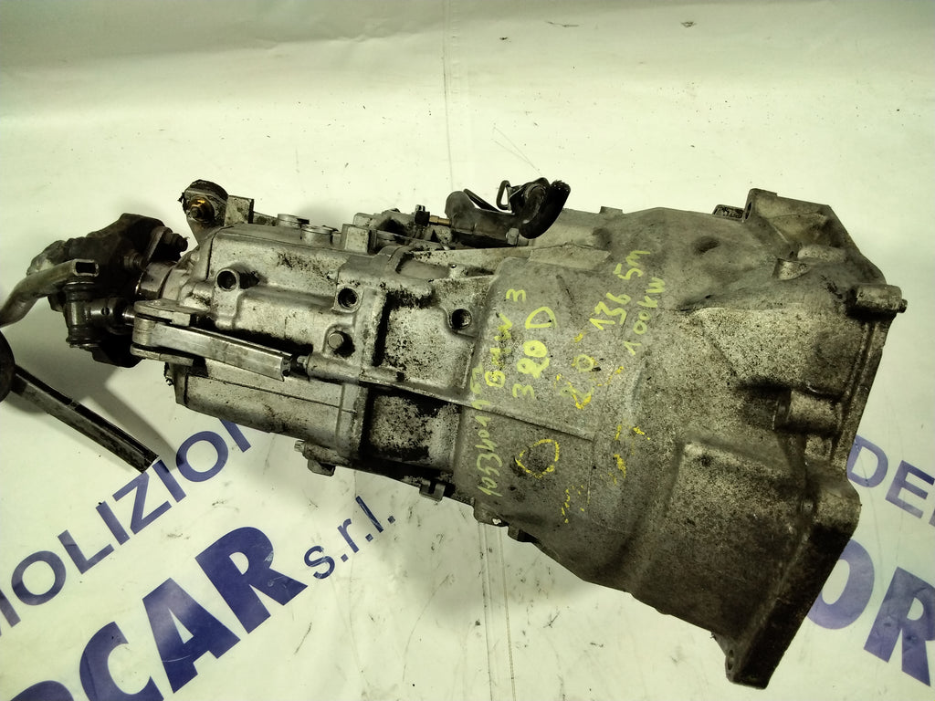 BMW 3 Series 320 2.0 D 136hp 100kw manual gearbox year 2001 code: 1053401151 (sf:2)