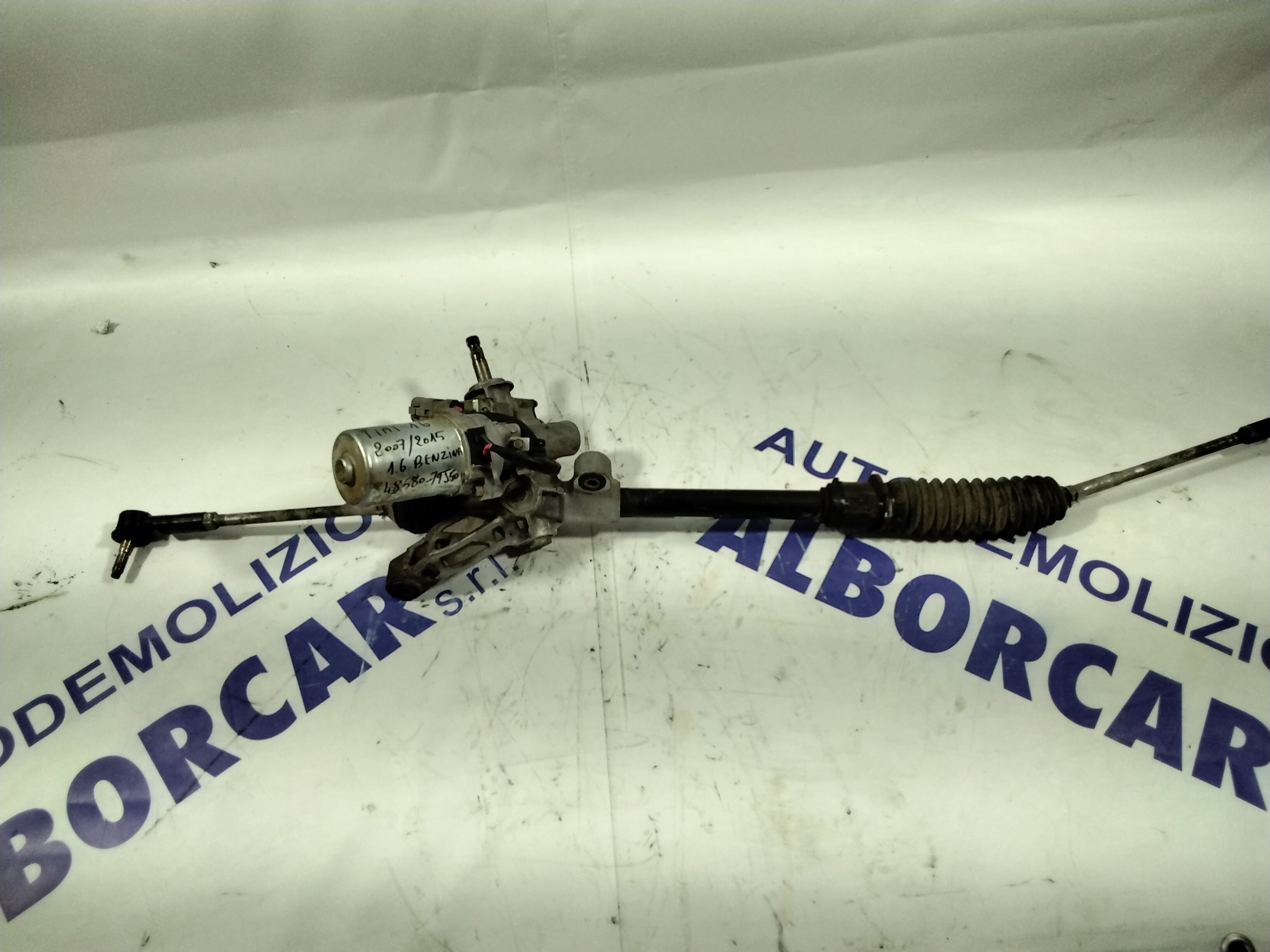Steering box Fiat Sedici 1.6 petrol year: 2007/2015 code: 48580-79J50