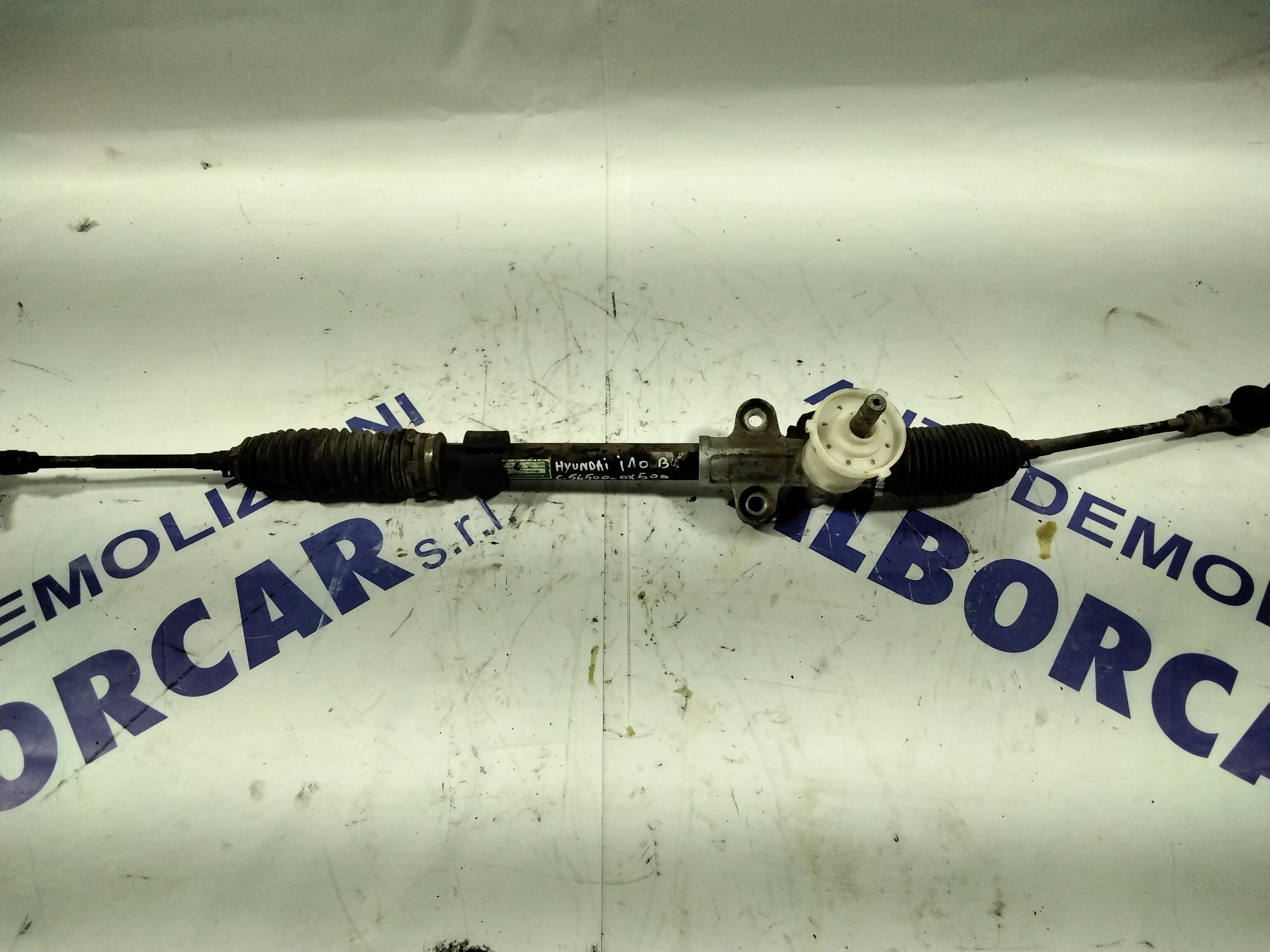 Hyundai i10 petrol steering rack part number: 56500-0X500