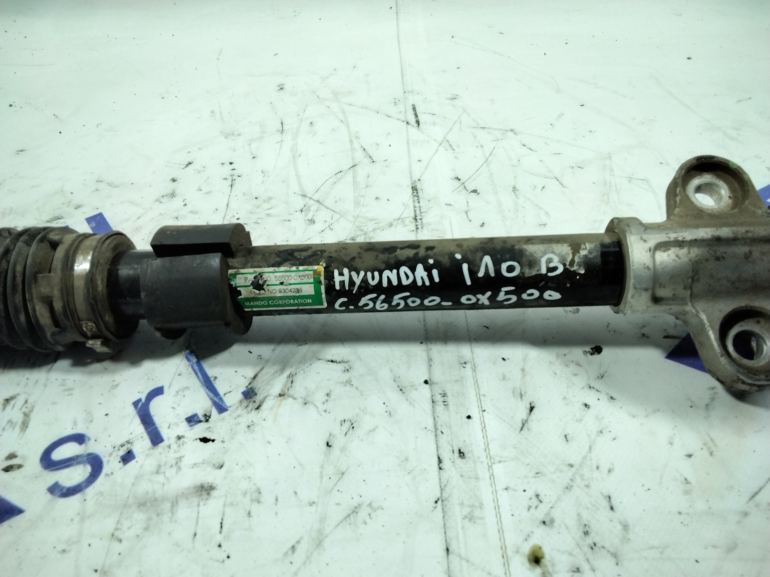 Hyundai i10 petrol steering rack part number: 56500-0X500