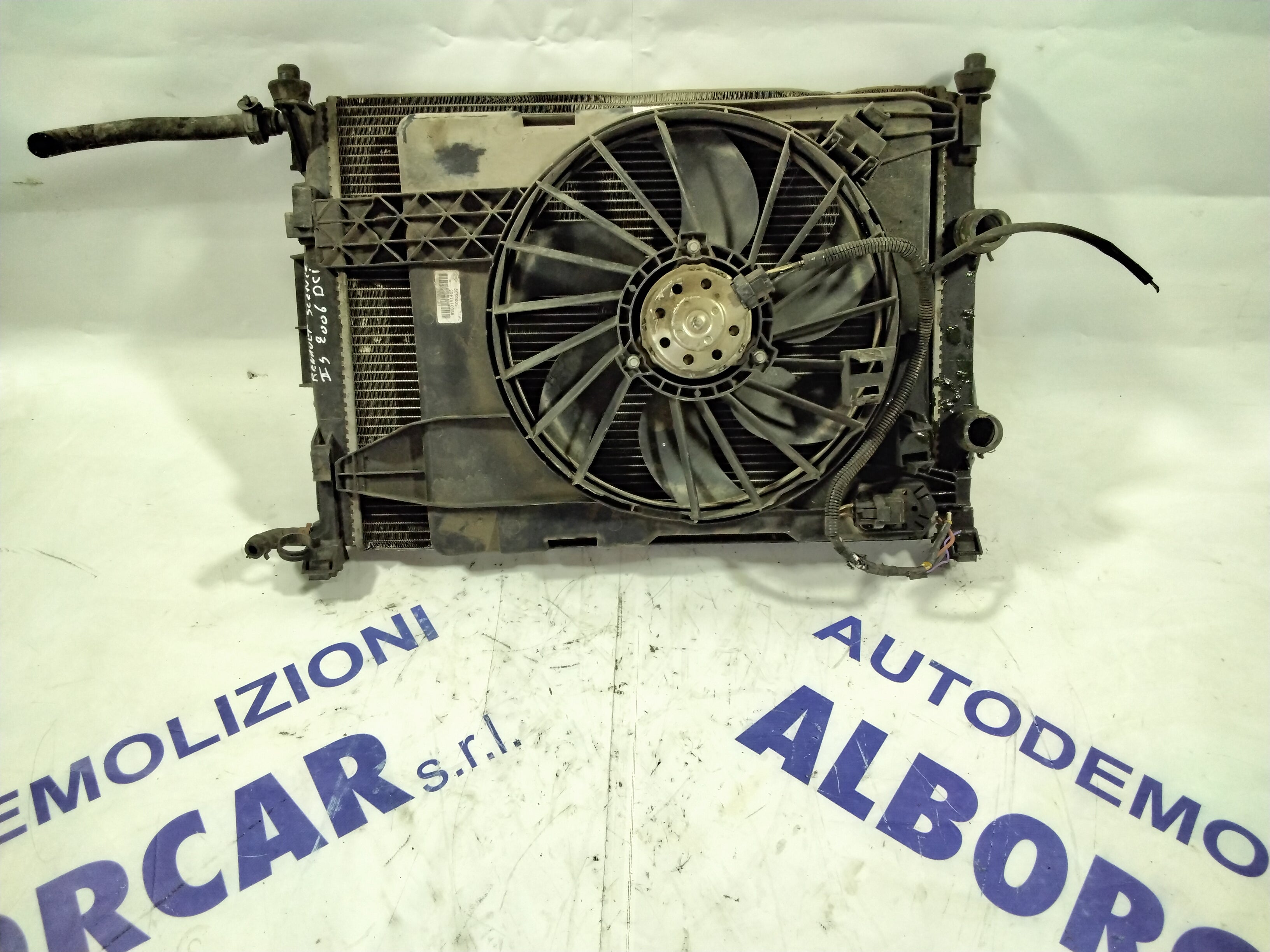 Complete radiator Renault Scenic II Series DCI year: 2006 (sf5.p3)