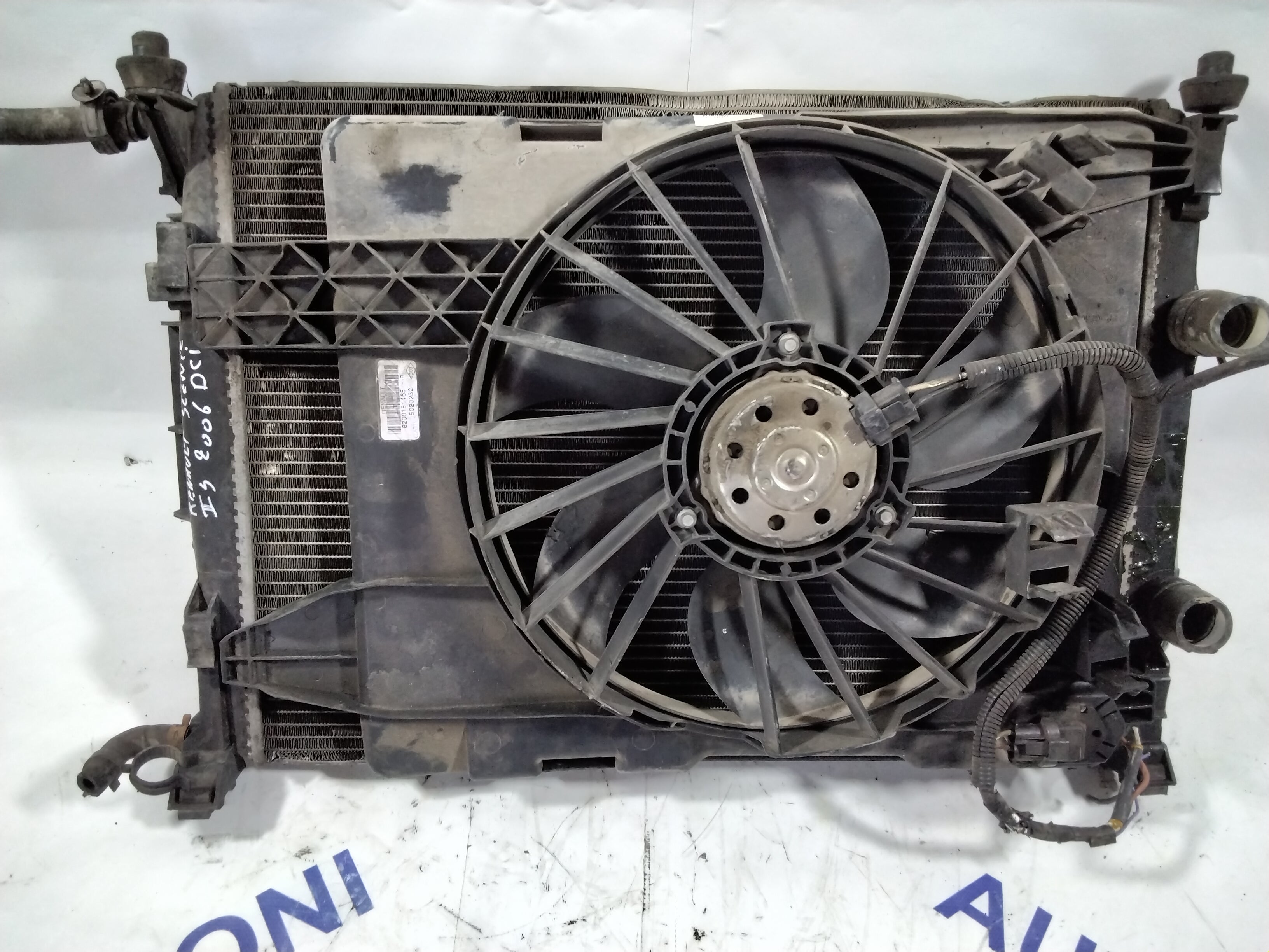 Complete radiator Renault Scenic II Series DCI year: 2006 (sf5.p3)
