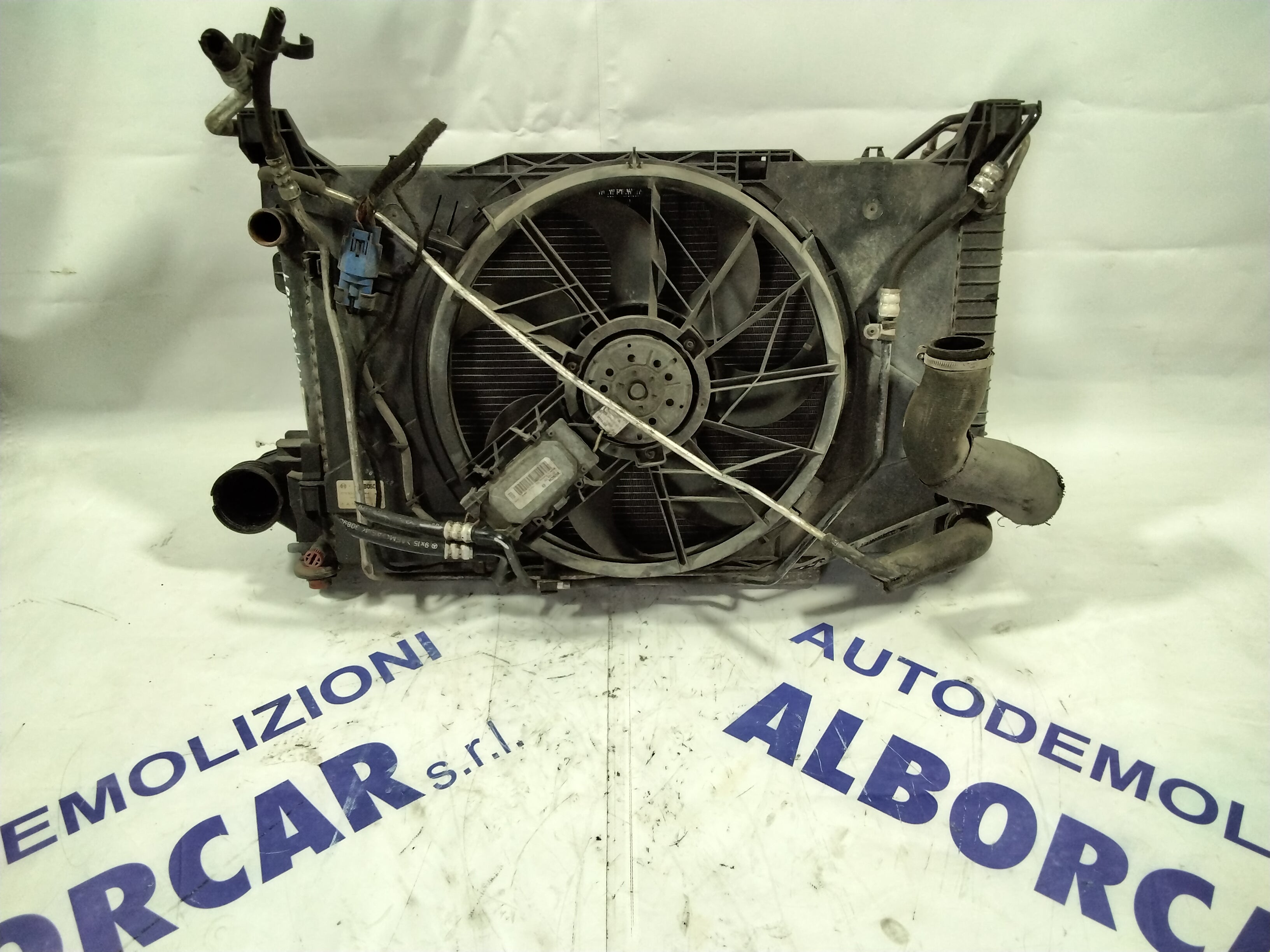 Complete radiator Mercedes 180 year: 2007 (sf5p3)