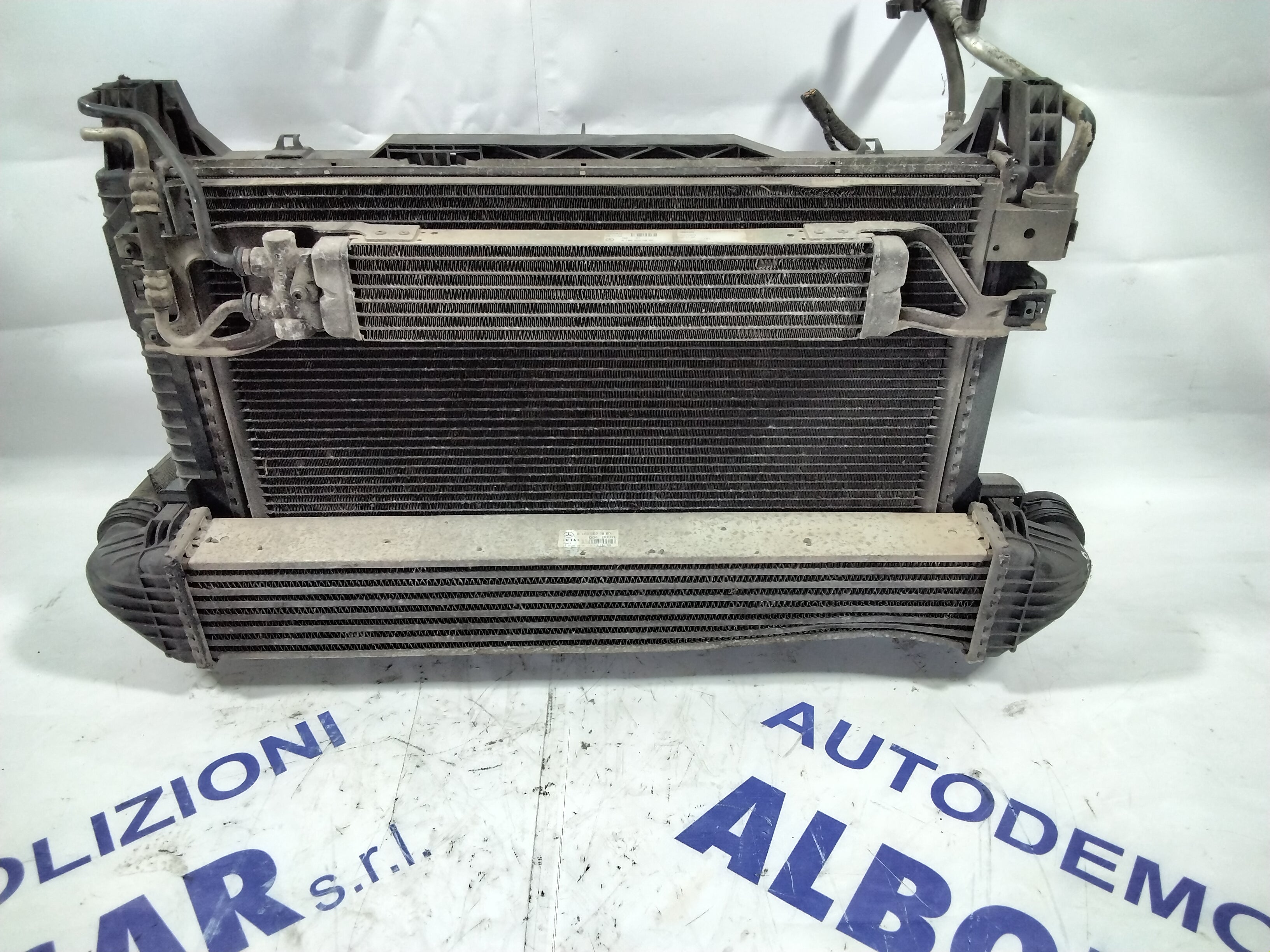 Complete radiator Mercedes 180 year: 2007 (sf5p3)