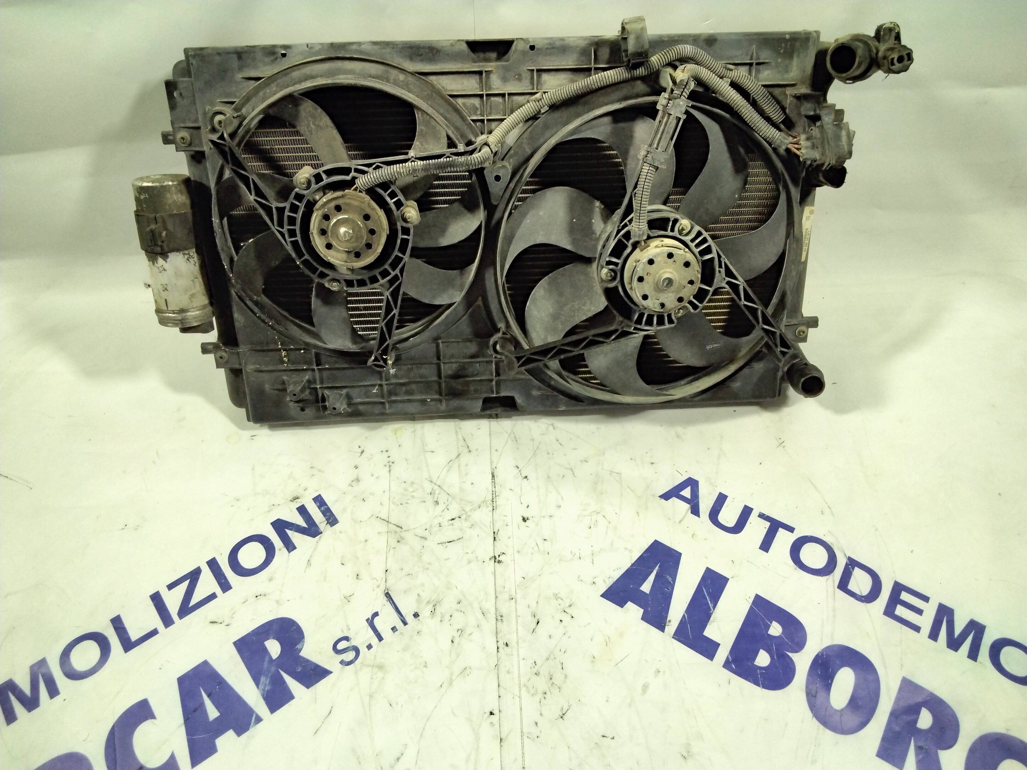radiatore skoda octavia (completo) 1.9 TDI anno: 2003