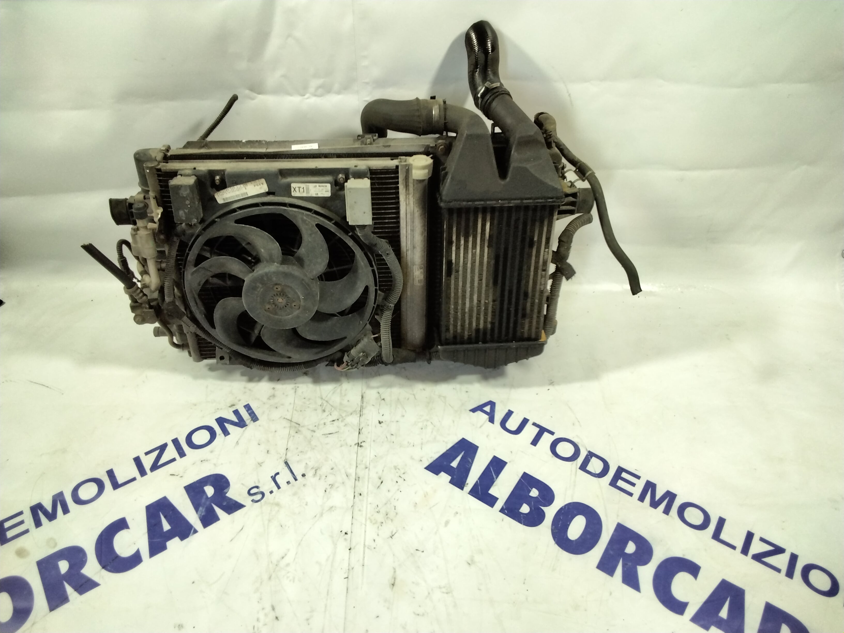 Complete radiator for Opel Astra 1.7 diesel coupe year: 2006 (sf5p3)