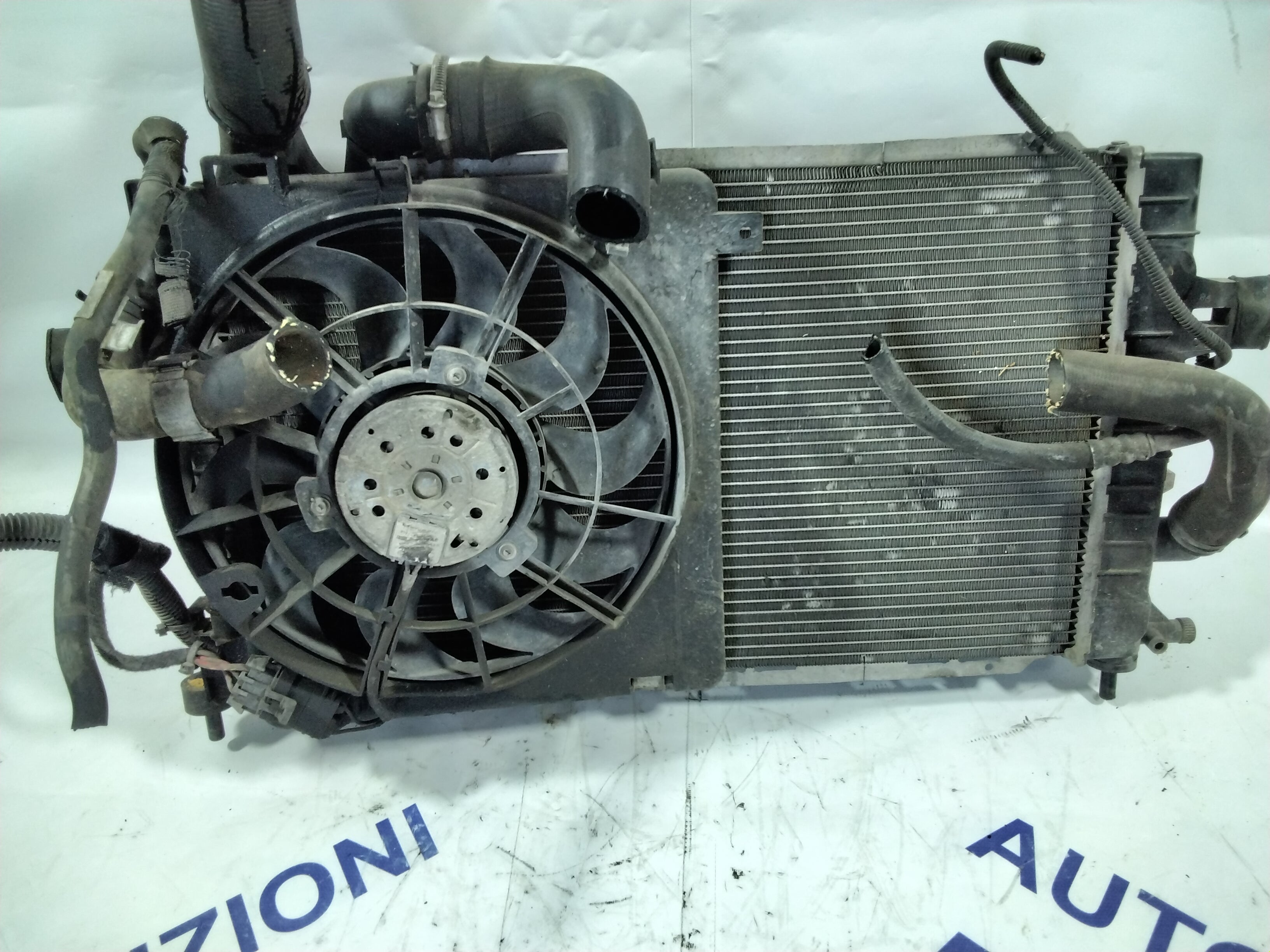 Complete radiator for Opel Astra 1.7 diesel coupe year: 2006 (sf5p3)