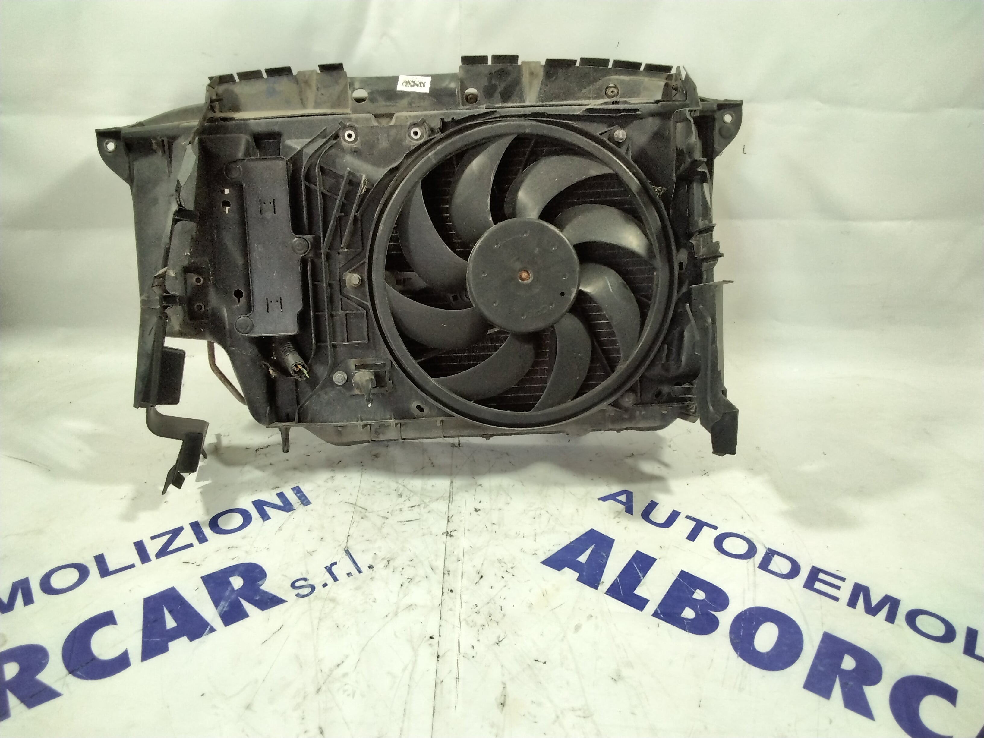 Complete radiator peugeot 206 petrol year: 2009 (sf5p3)