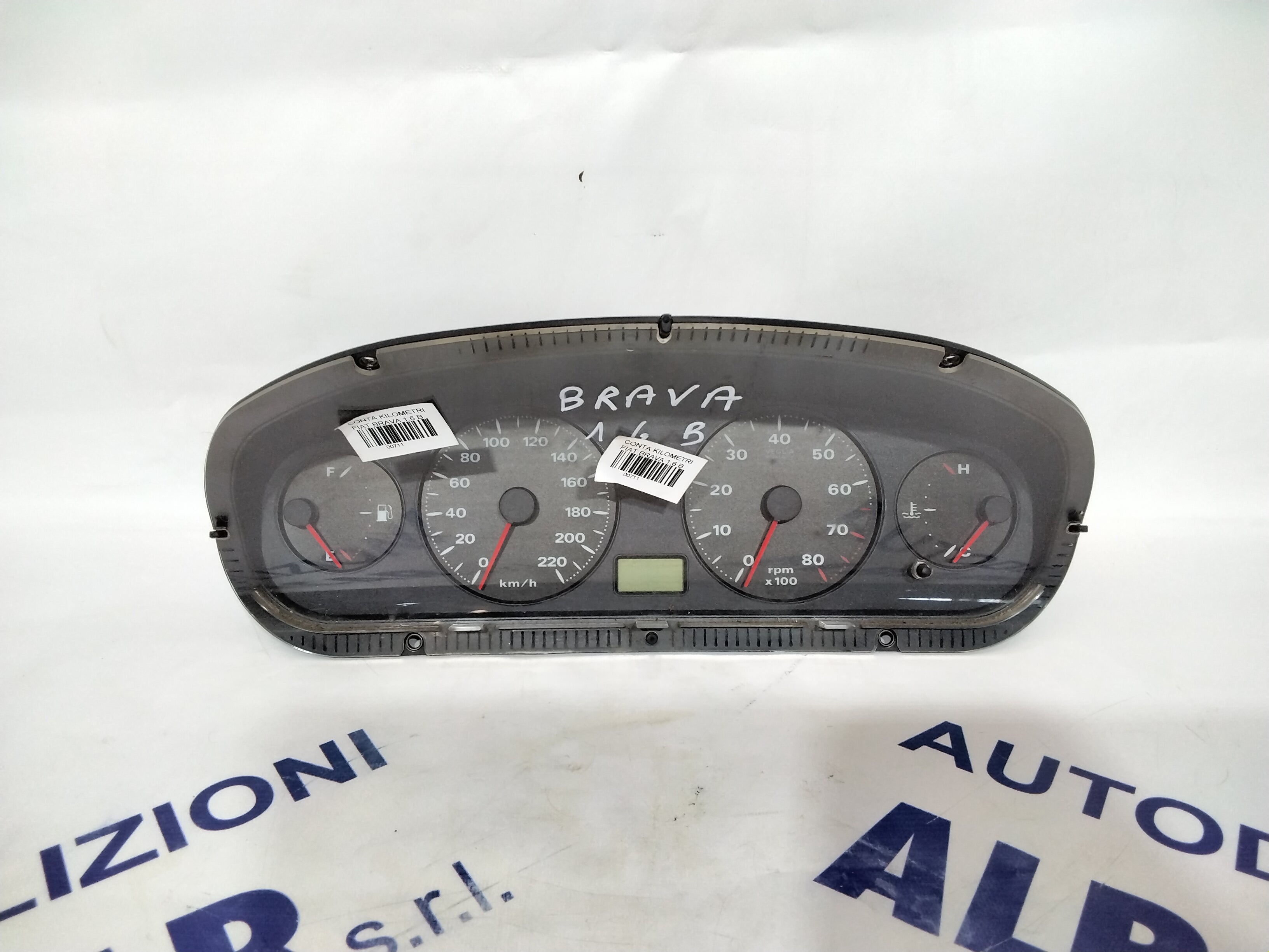instrument cluster/speedometer/gauge Fiat Brava 1.6 petrol year 98 code:606290002 (sf7p2)