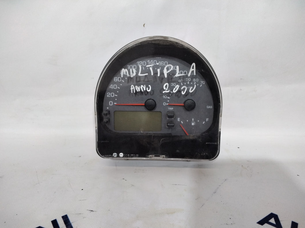 quadro strumenti/contachilometri/veglia fiat multipla JTD anno 2000 codice:87001350(sf7p2)