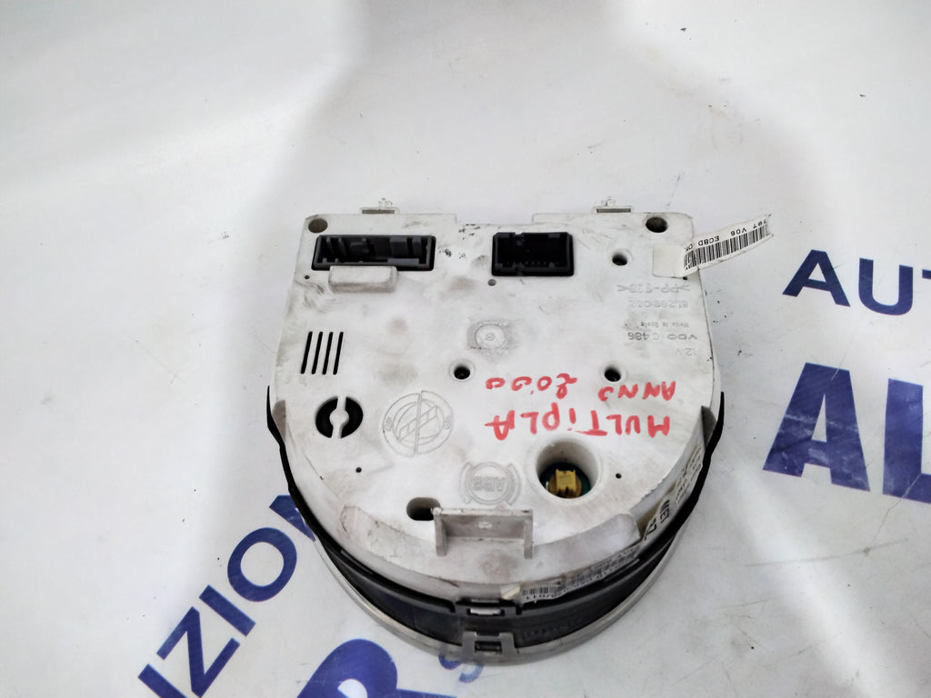 instrument cluster/odometer/gauge Fiat Multipla JTD year 2000 code: 87001350(sf7p2)