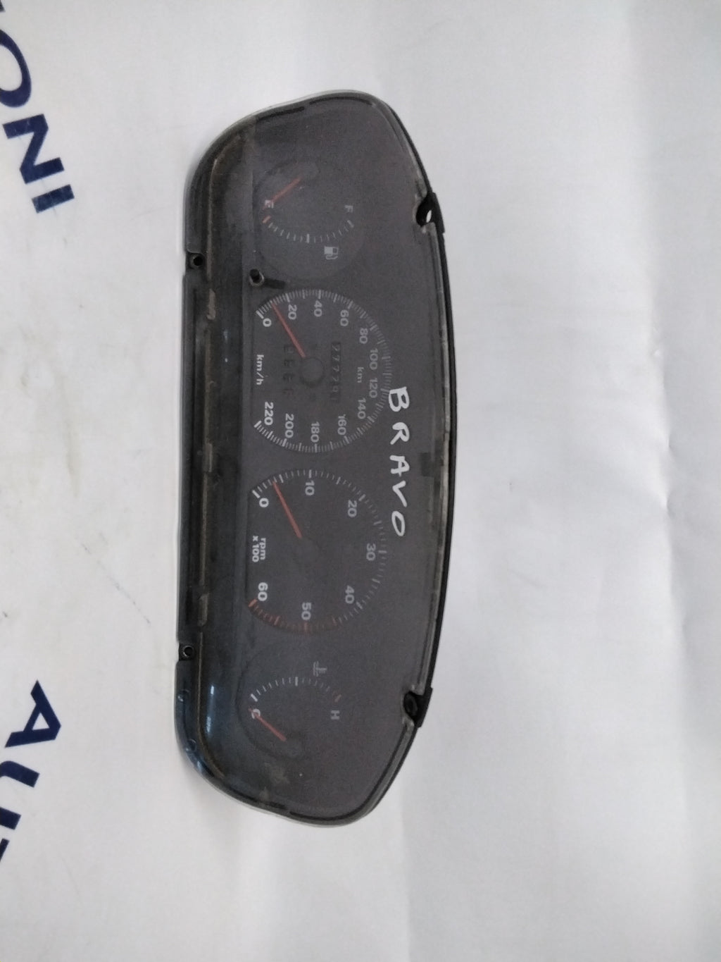 dashboard/speedometer/gauge Fiat Bravo year 98 code: 46457783 /46457779(sf7p2)