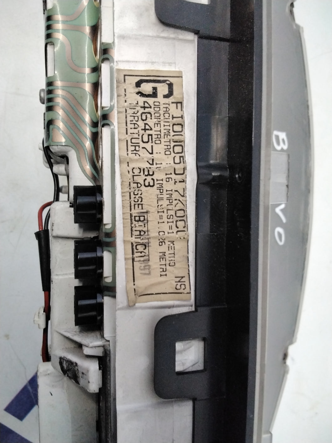quadro strumenti/contachilometri/veglia fiat bravo anno 98 codice: 46457783 /46457779(sf7p2)
