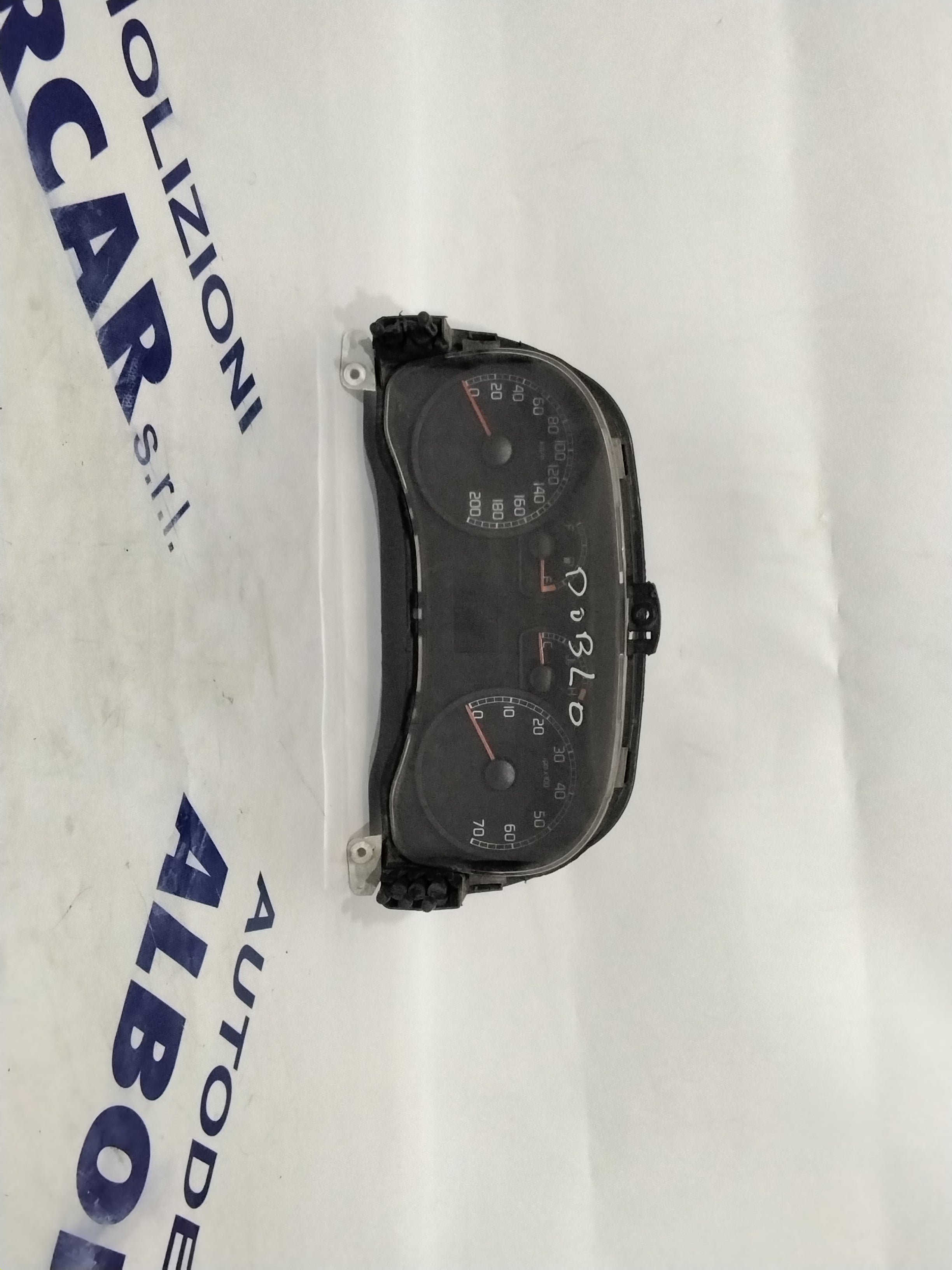 instrument cluster/speedometer/gauge Fiat Doblò year: 2005 code: 51762258 (sf7p2)