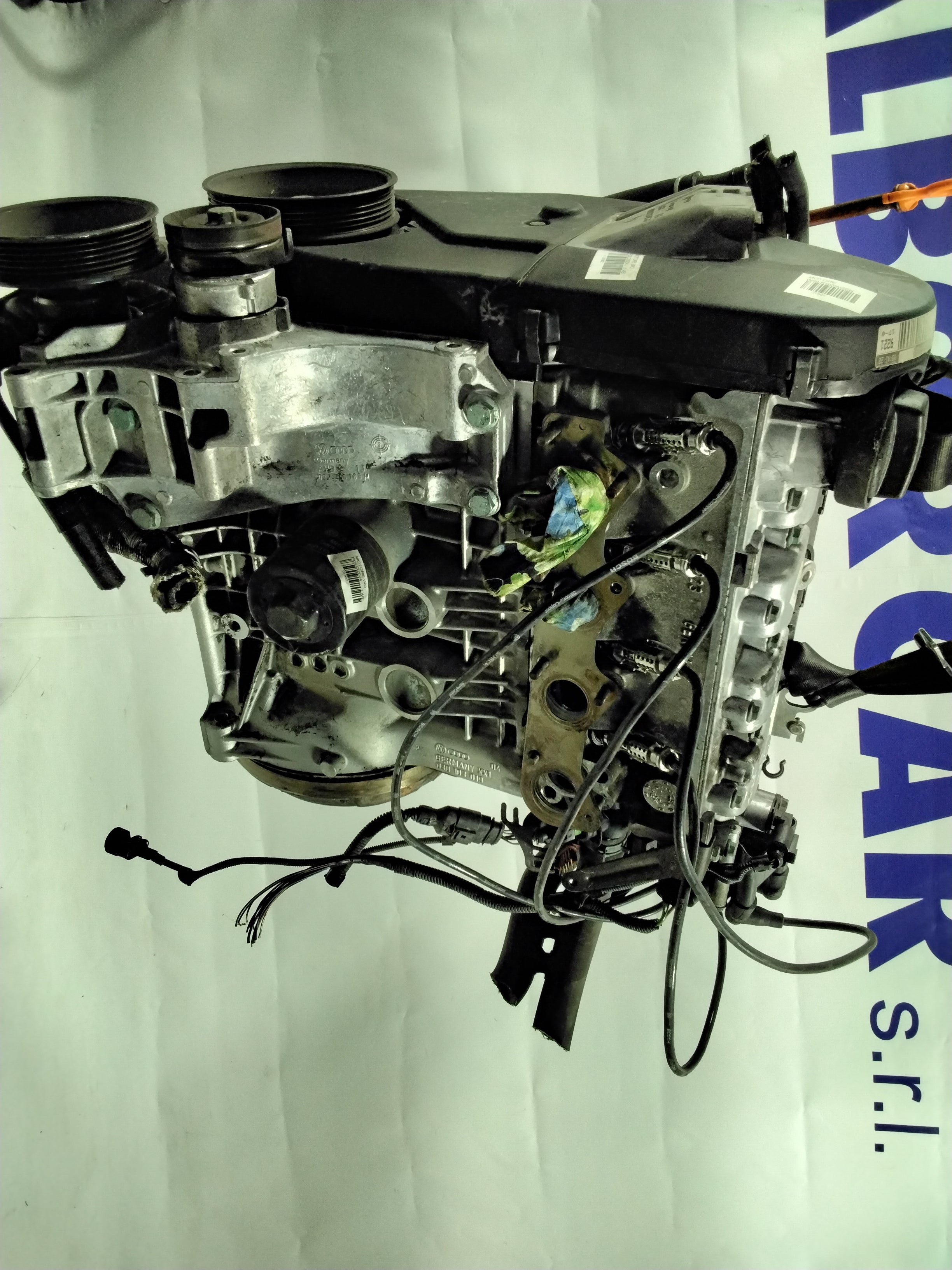 Volkswagen Polo 1.4 petrol engine 55kw year 2001 code: 030103019 /XX1 (sf1p1)