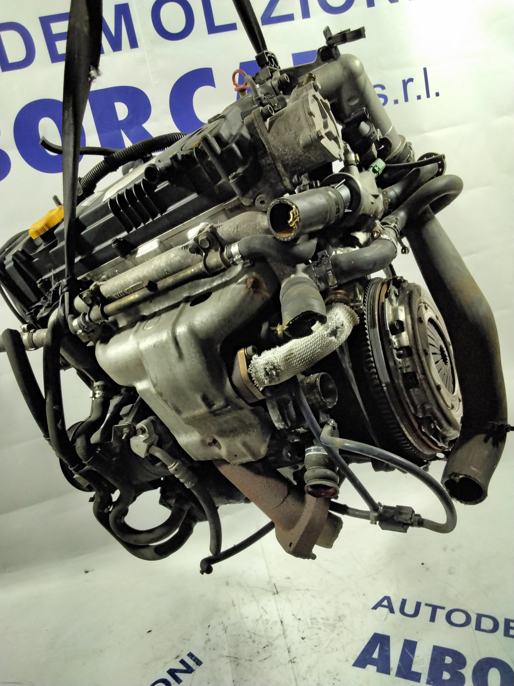 Fiat Doblo 1.9 TDI engine, year 2004, code: M72019 (sf1p1)