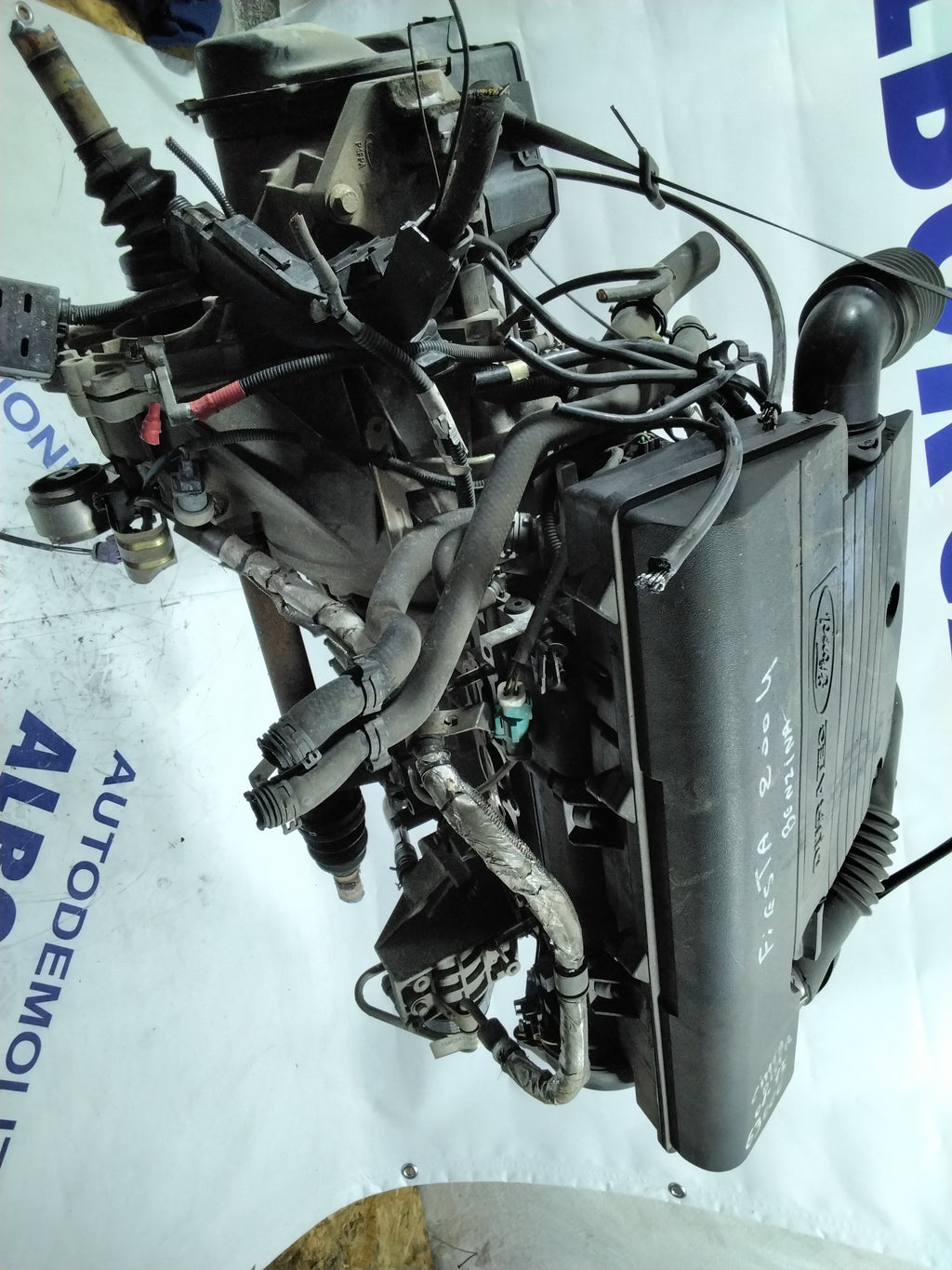 Motore ford fiesta  1.2 benzina 55kw 5 marce  anno: 2004 codice: Q4NRA (sf1p1)
