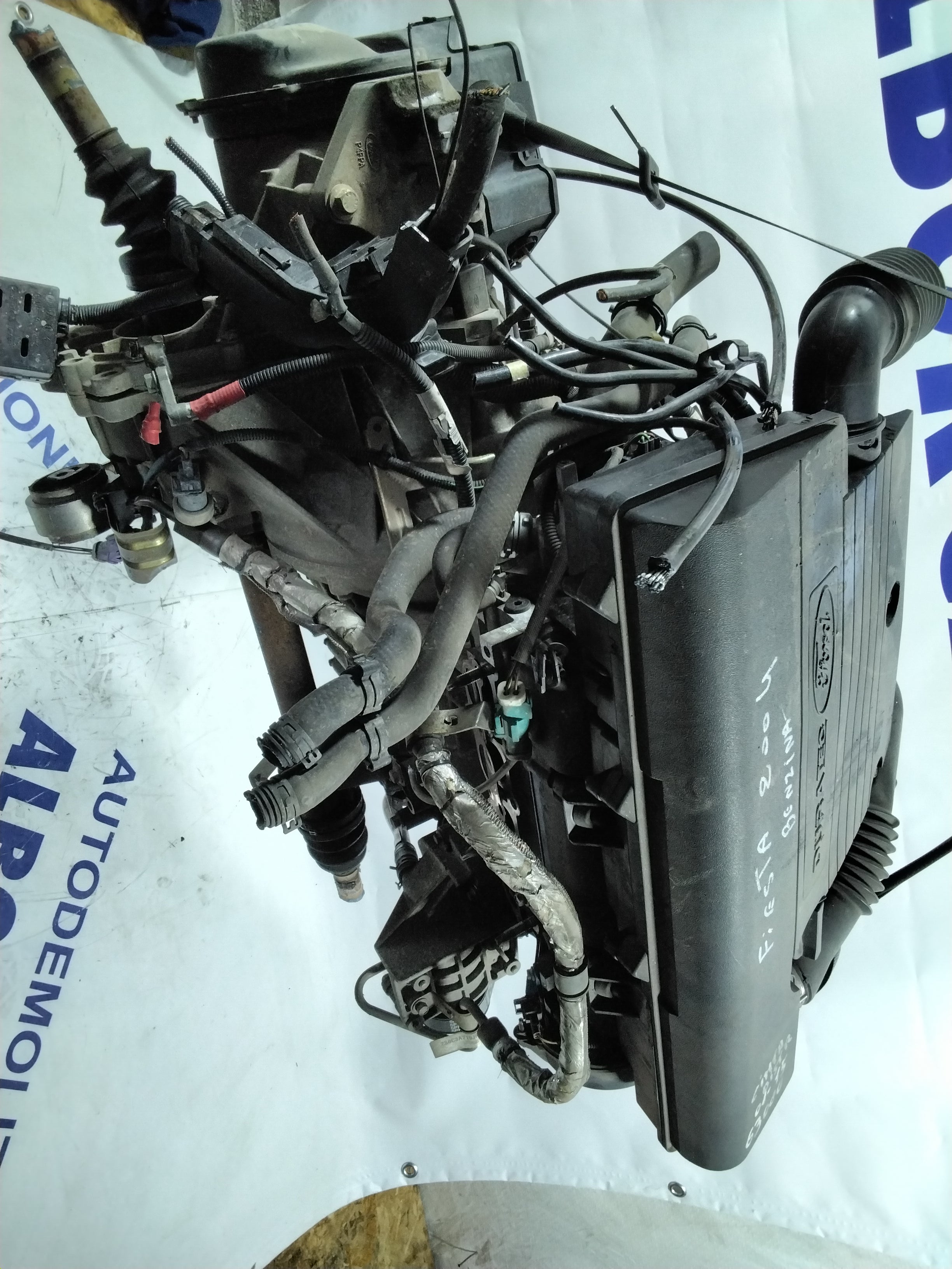 Motore ford fiesta  1.2 benzina 55kw 5 marce  anno: 2004 codice: Q4NRA (sf1p1)
