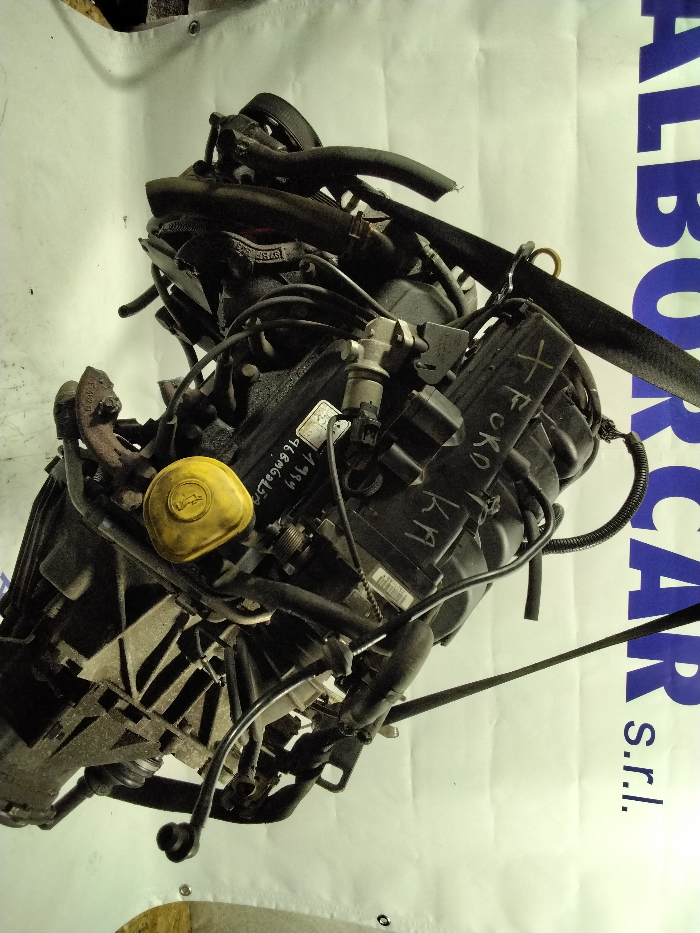 Ford KA 1.3 petrol engine year 1999 code: 96bm6015ad (sf1p1)