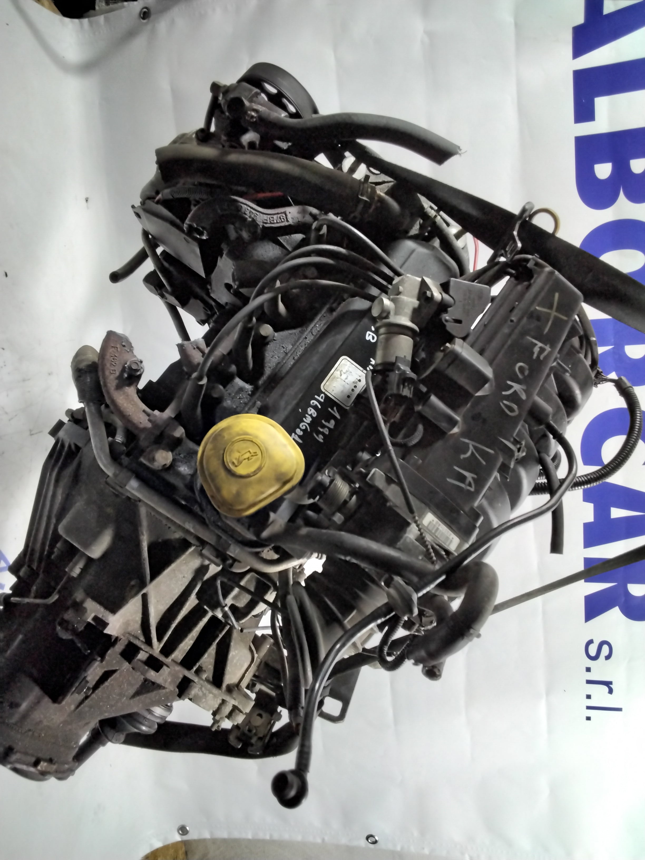 Ford KA 1.3 petrol engine year 1999 code: 96bm6015ad (sf1p1)