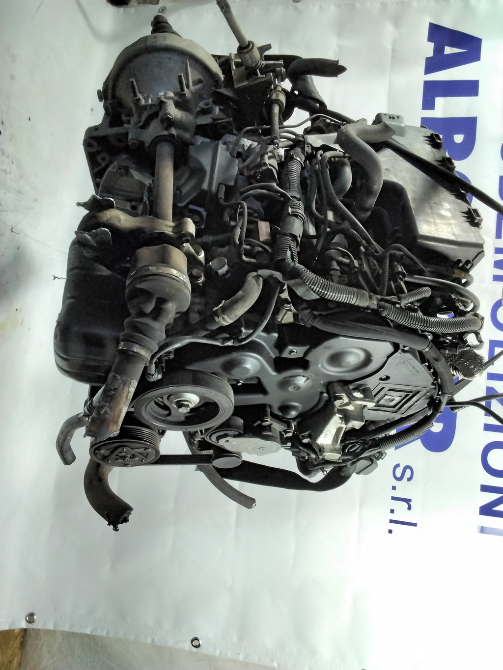 Volvo S40 1.6 turbo diesel 16V 110 HP engine year 2006 code: d4164t (sf1p1)