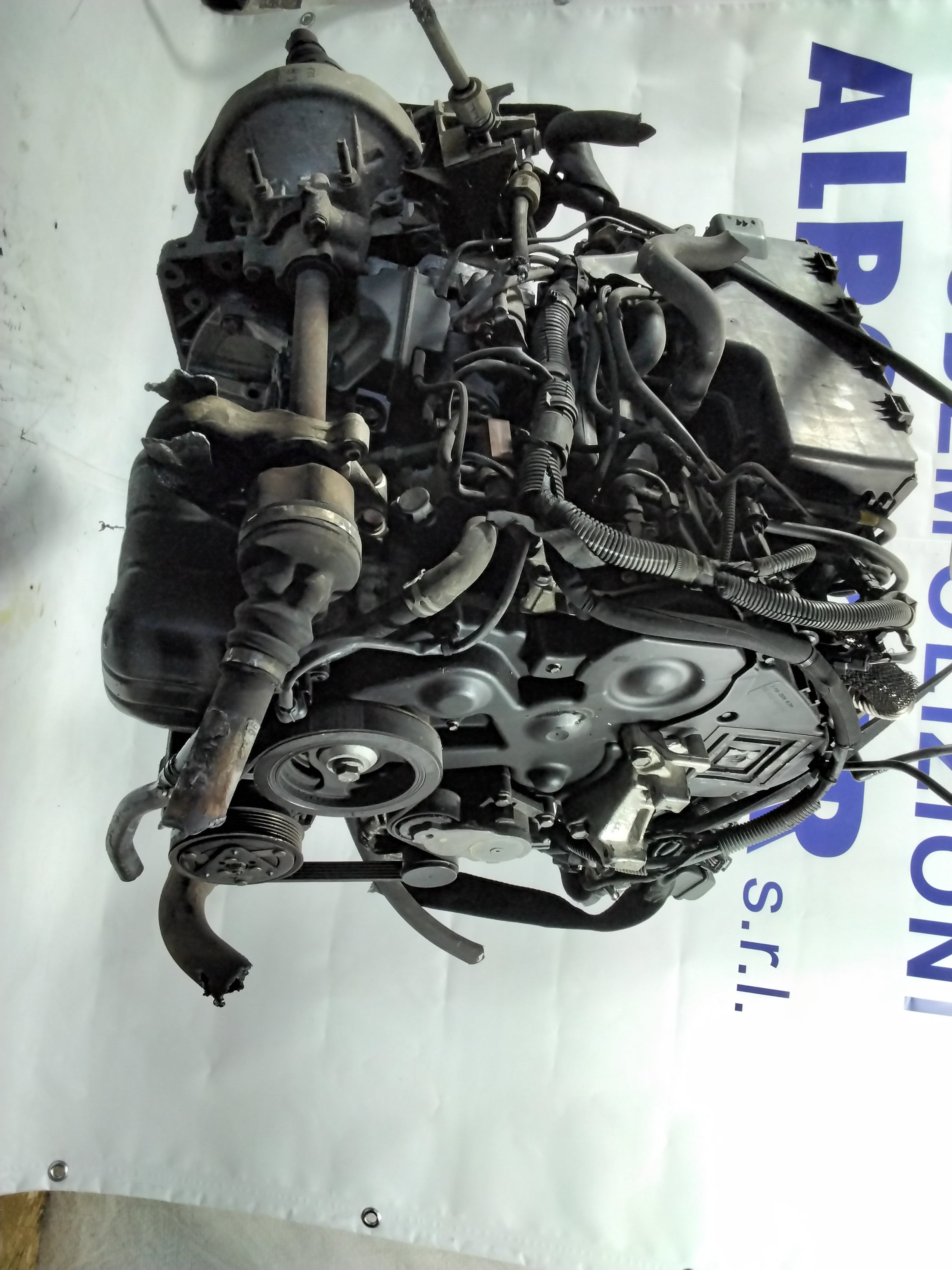 Volvo S40 1.6 turbo diesel 16V 110 HP engine year 2006 code: d4164t (sf1p1)