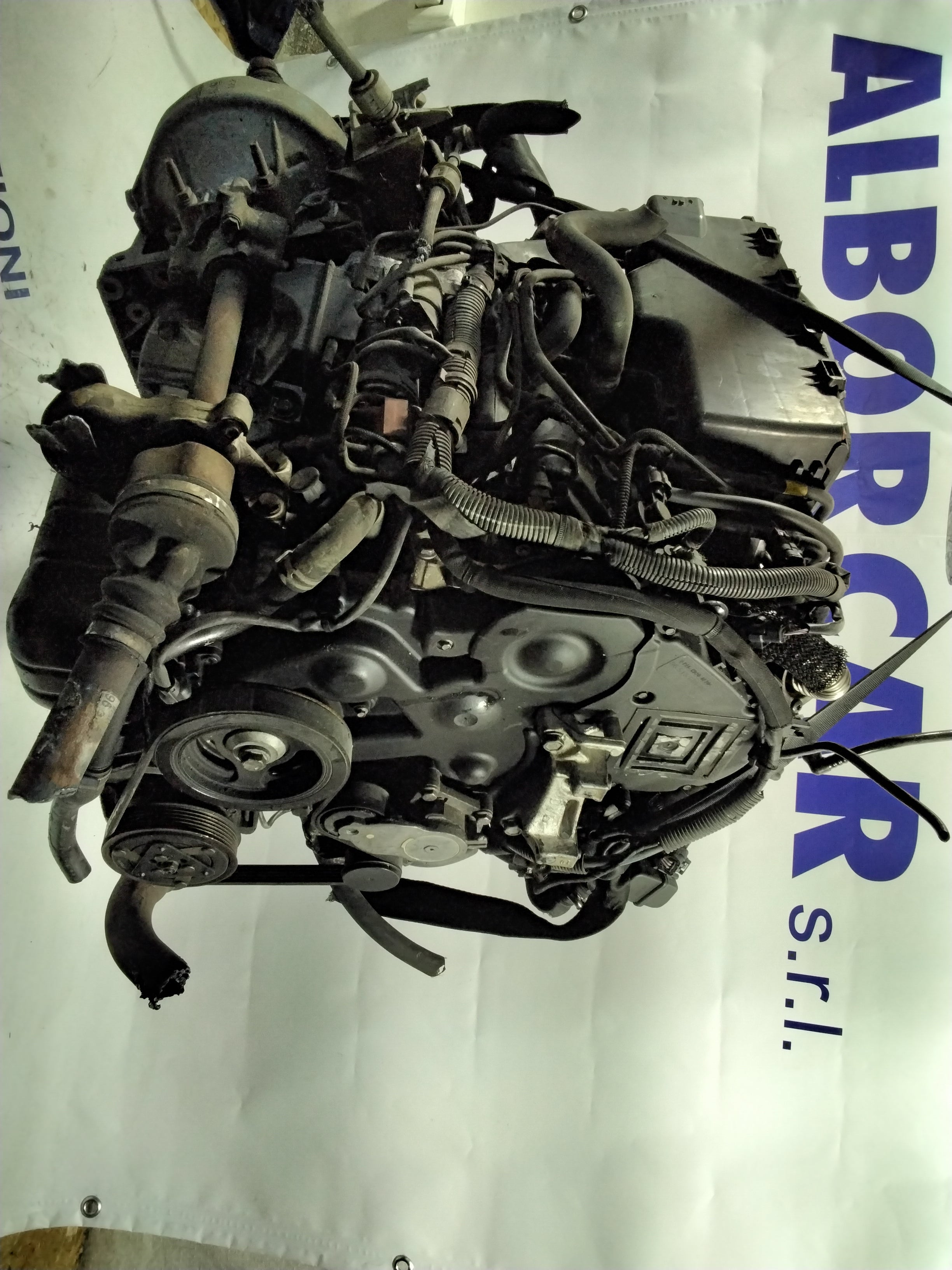 Volvo S40 1.6 turbo diesel 16V 110 HP engine year 2006 code: d4164t (sf1p1)