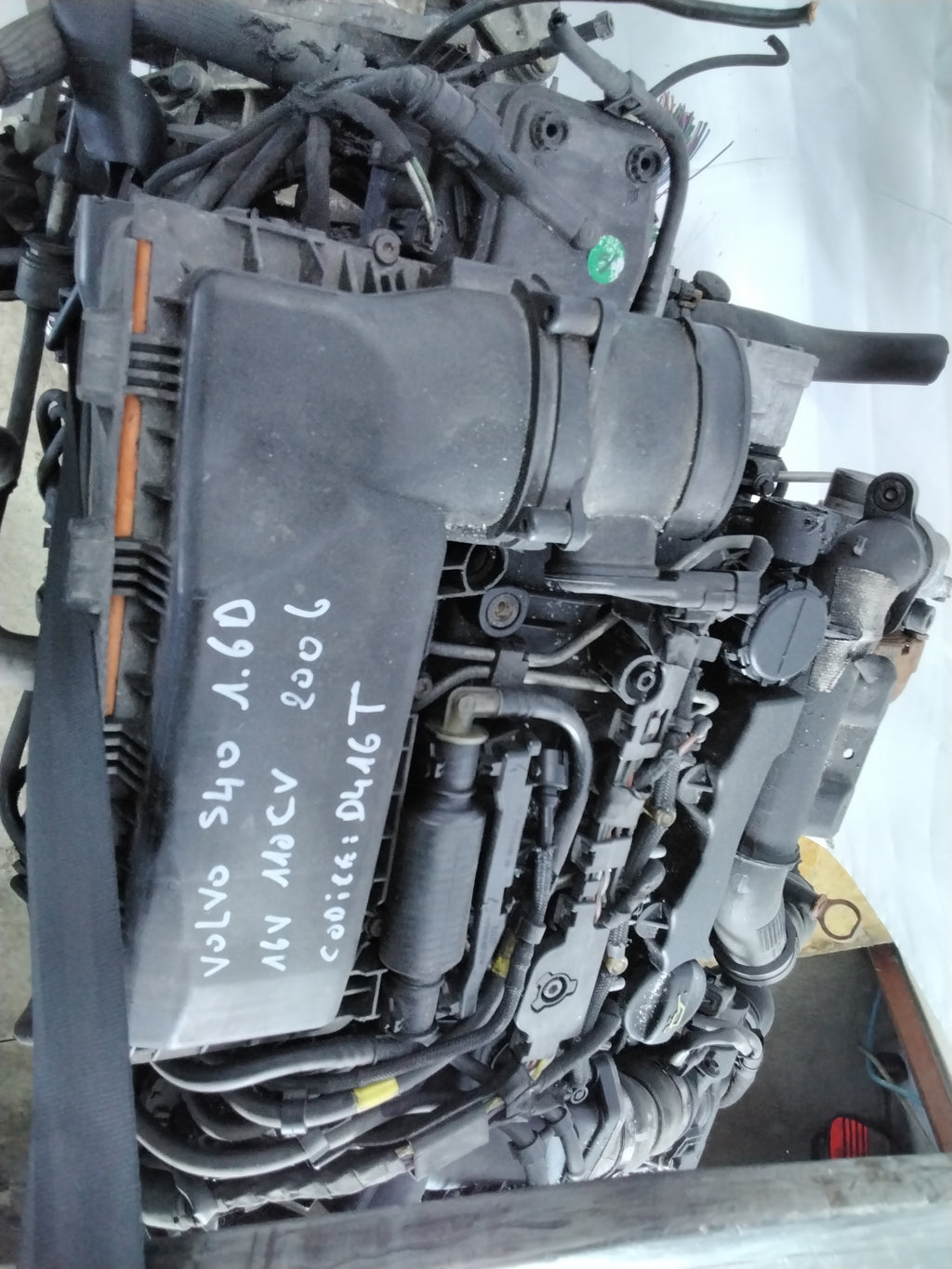Volvo S40 1.6 turbo diesel 16V 110 HP engine year 2006 code: d4164t (sf1p1)