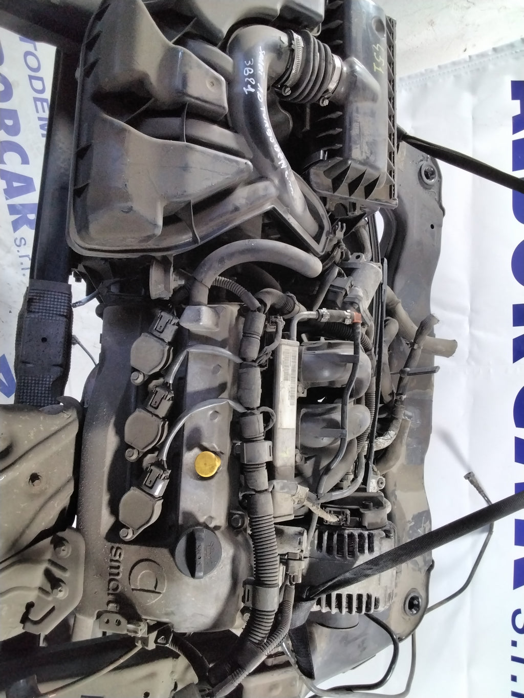 Motore smart fortwo 1.0 turbo benzina anno 2001 codice : 3B21 (sf1p1)