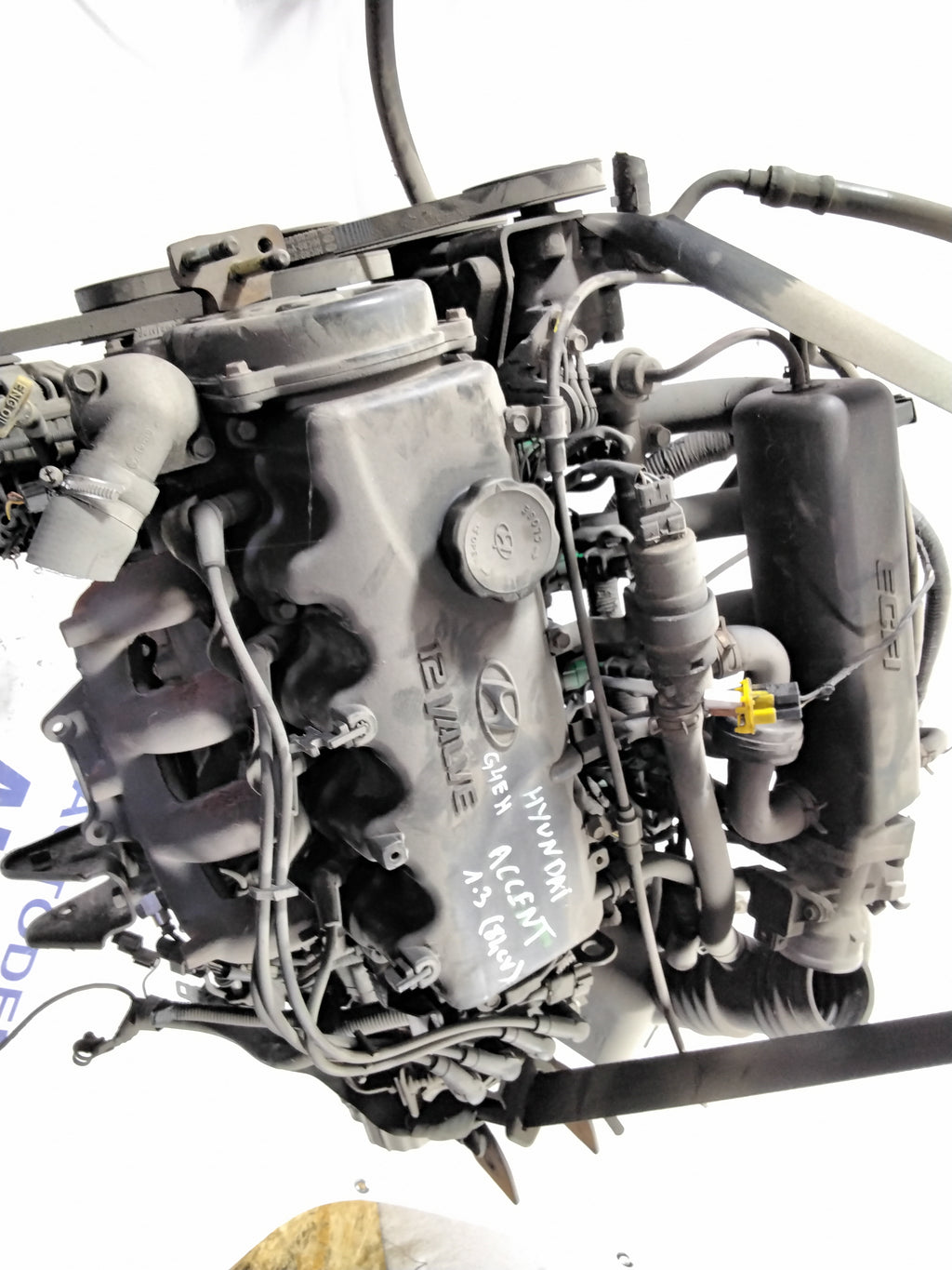Hyundai Accent 1.3 petrol engine 83hp year: 1996 code: G4EH (sf1p2)