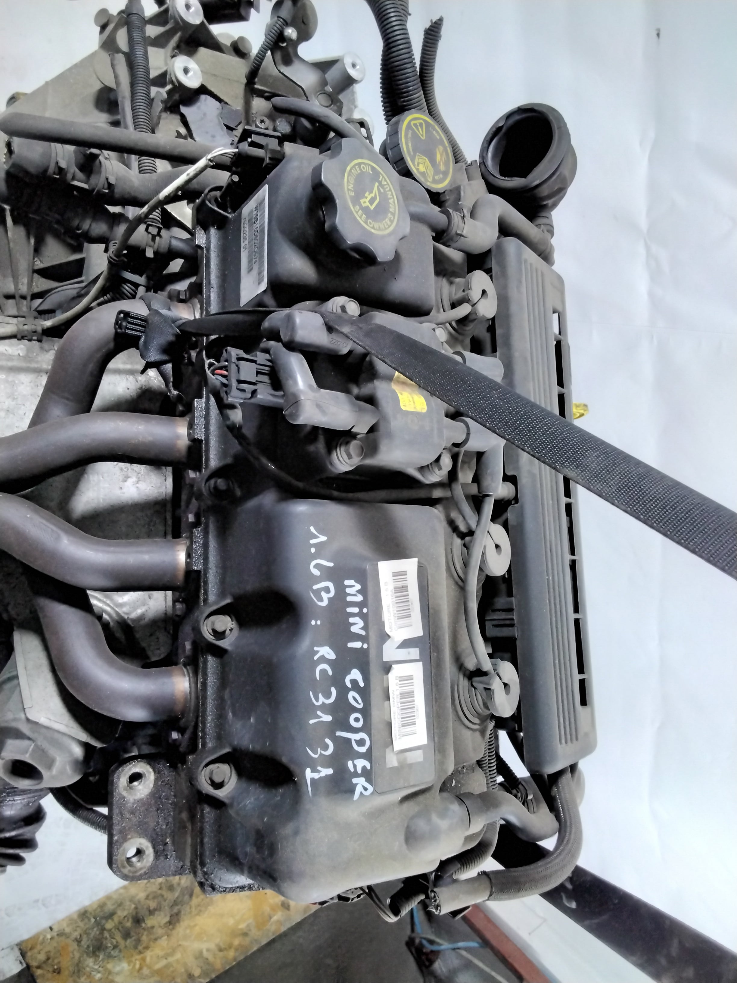 Mini Cooper 1.6 petrol engine year 2006 code: RC3131/W10B16AB(sf1p1)