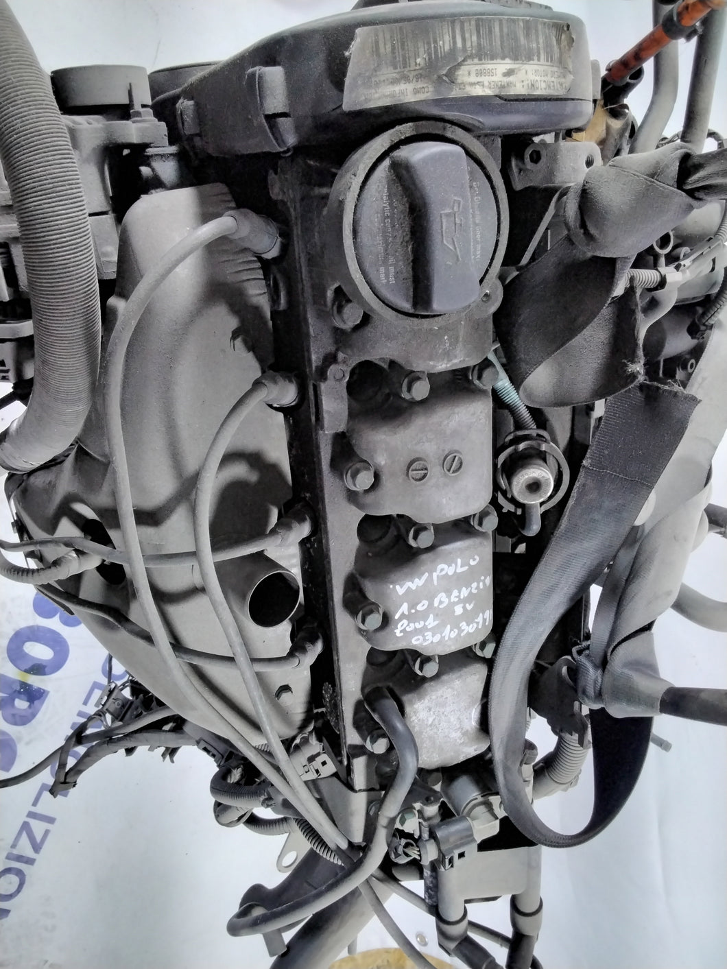 Motore volkswagen polo 1.0 benzina anno: 2001 codice: 030103019H (sf1p2)
