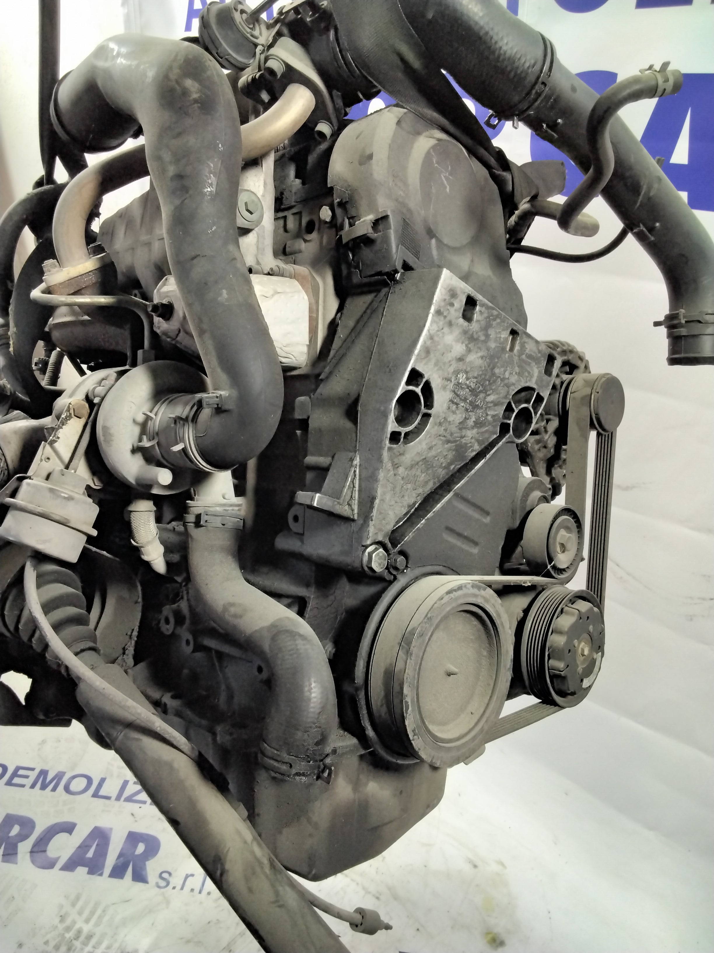 Engine Seat Ibiza 1.9 TDI year 2002 code: 80HBH (sf1p2)