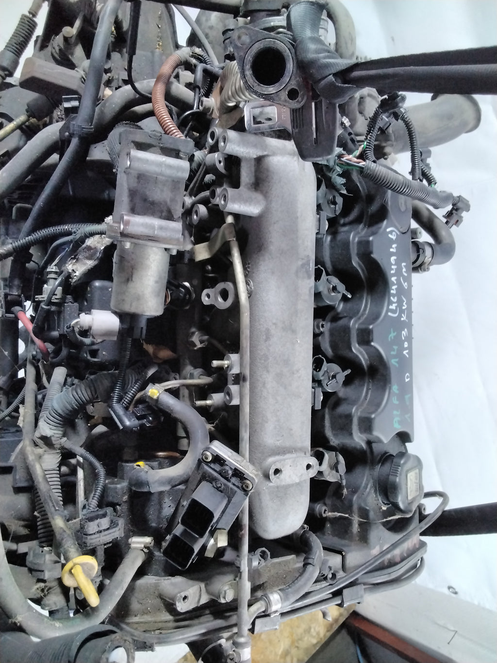 Motore alfa romeo 147 1.9 jtd anno 2002 103kw codice : 46414946 (sf1p2)