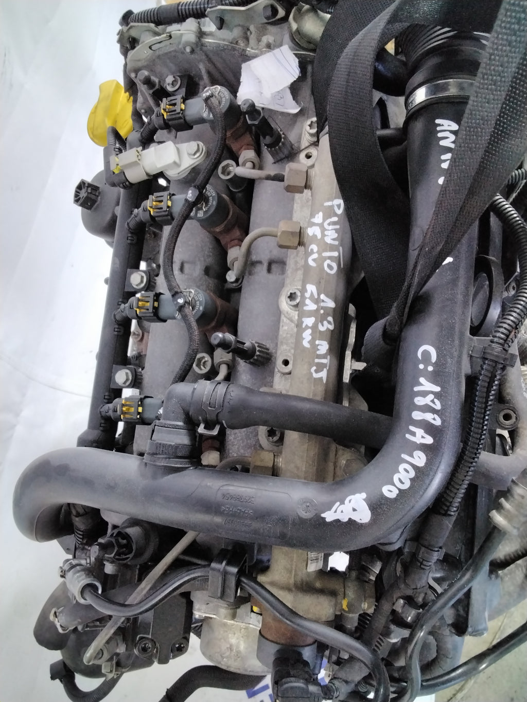 Fiat Punto 1.3 Multijet engine, year 2004, code: 188A9000 (sf1p3)