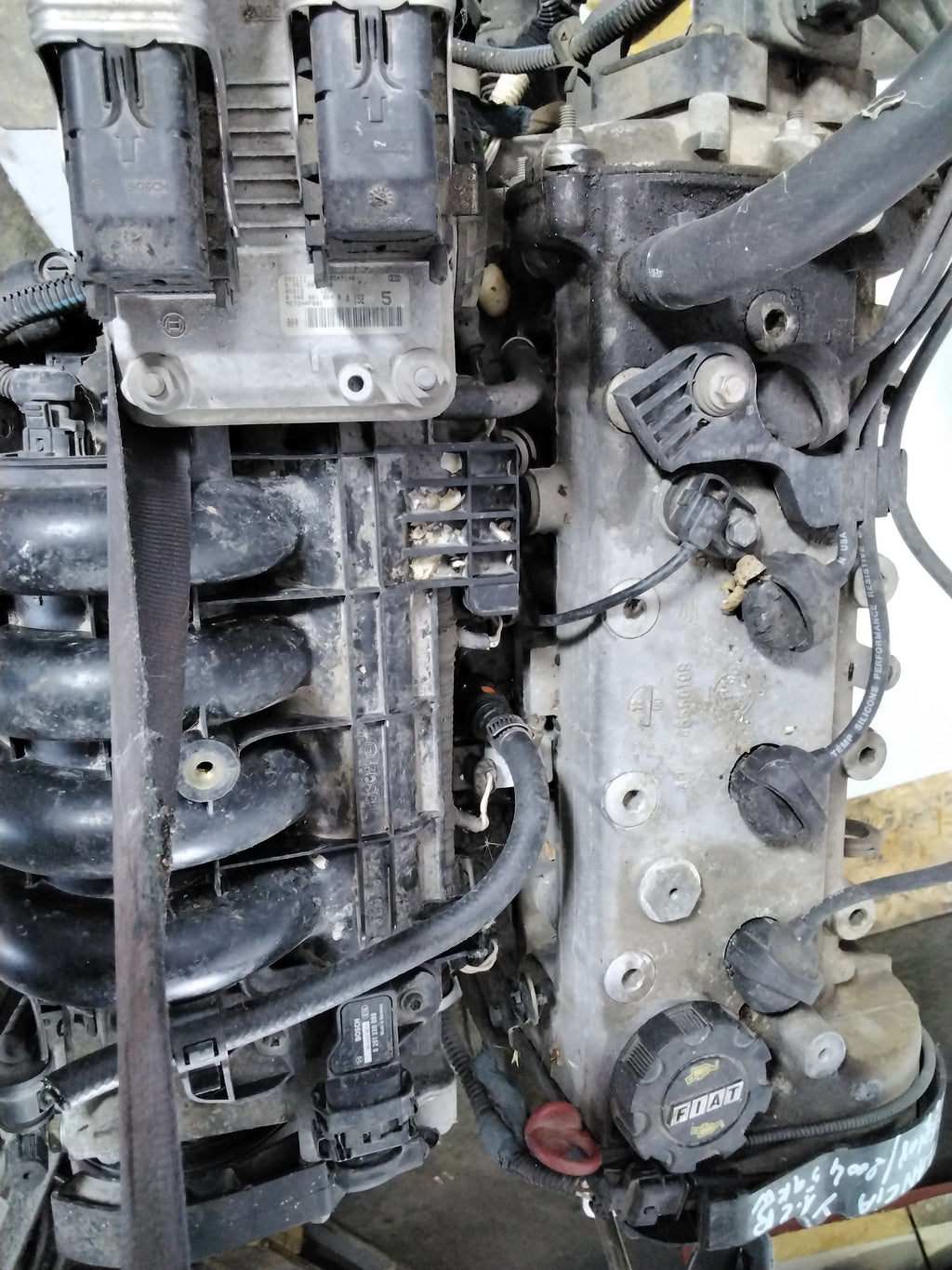 Engine Lancia 1.2 petrol 59kw year 2004 code 188A5000 part number M657/46550108 (sf1p3)