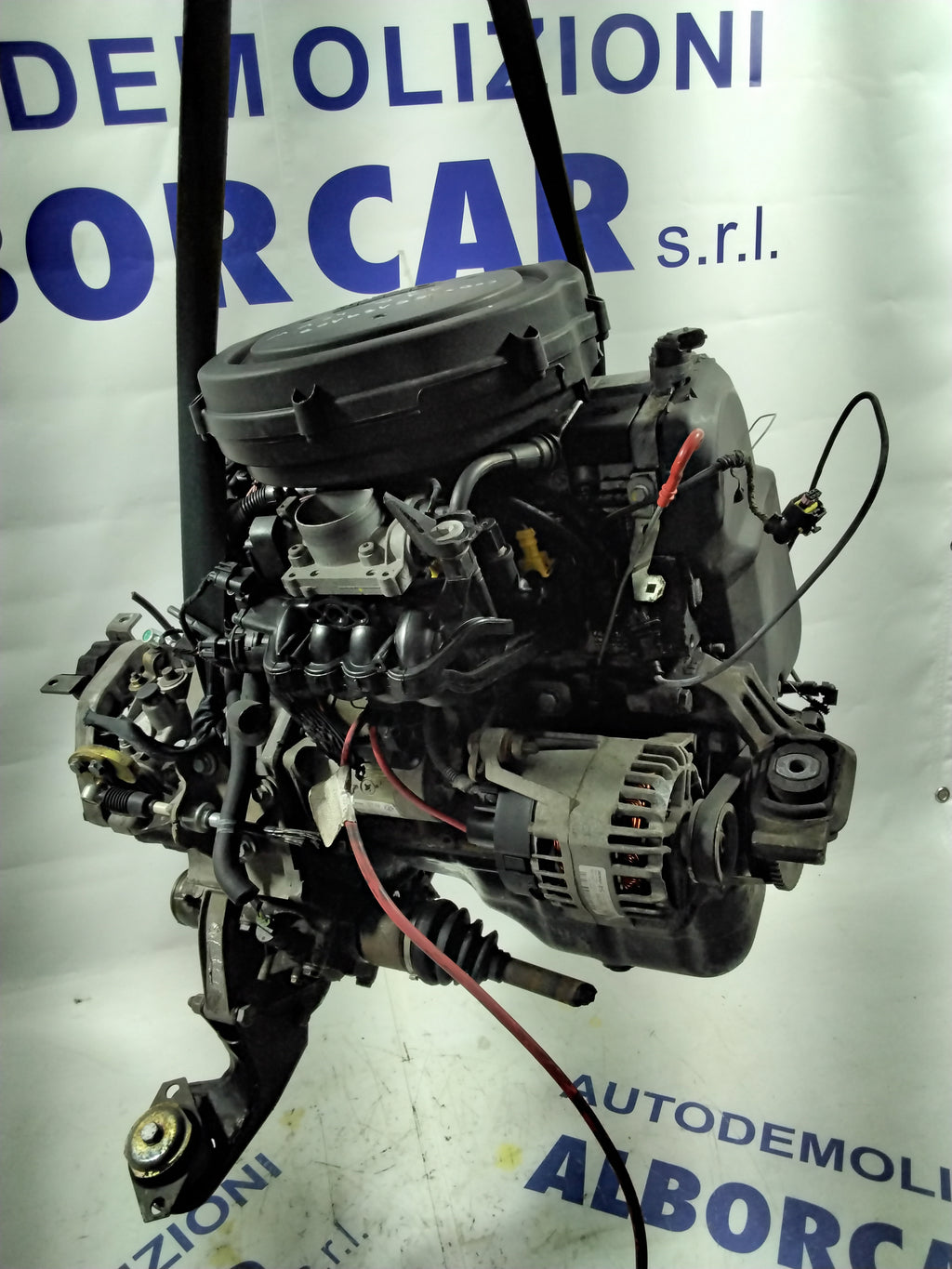 Fiat 600 second series 1.1 petrol 40kw engine year 2005 code: 55189108 (sf1p3)
