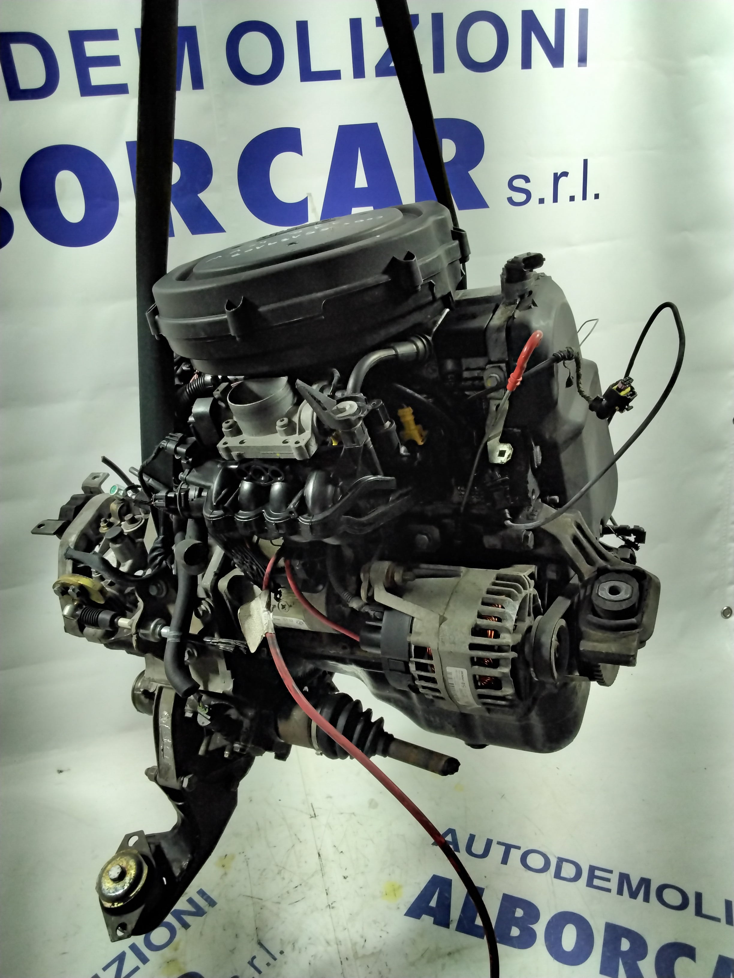 Fiat 600 second series 1.1 petrol 40kw engine year 2005 code: 55189108 (sf1p3)