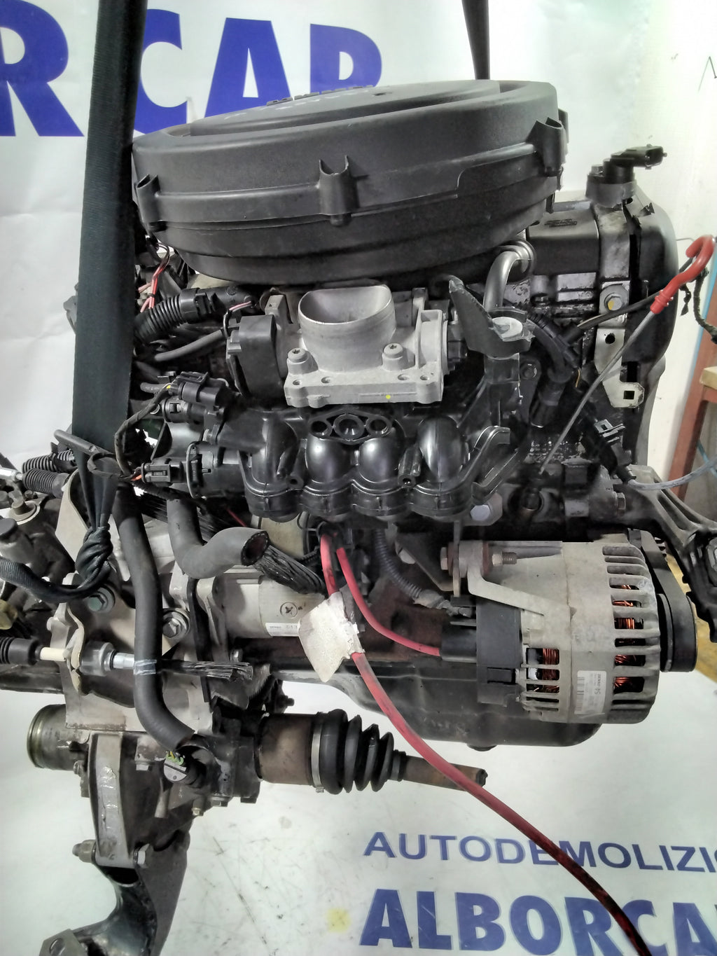 Fiat 600 second series 1.1 petrol 40kw engine year 2005 code: 55189108 (sf1p3)