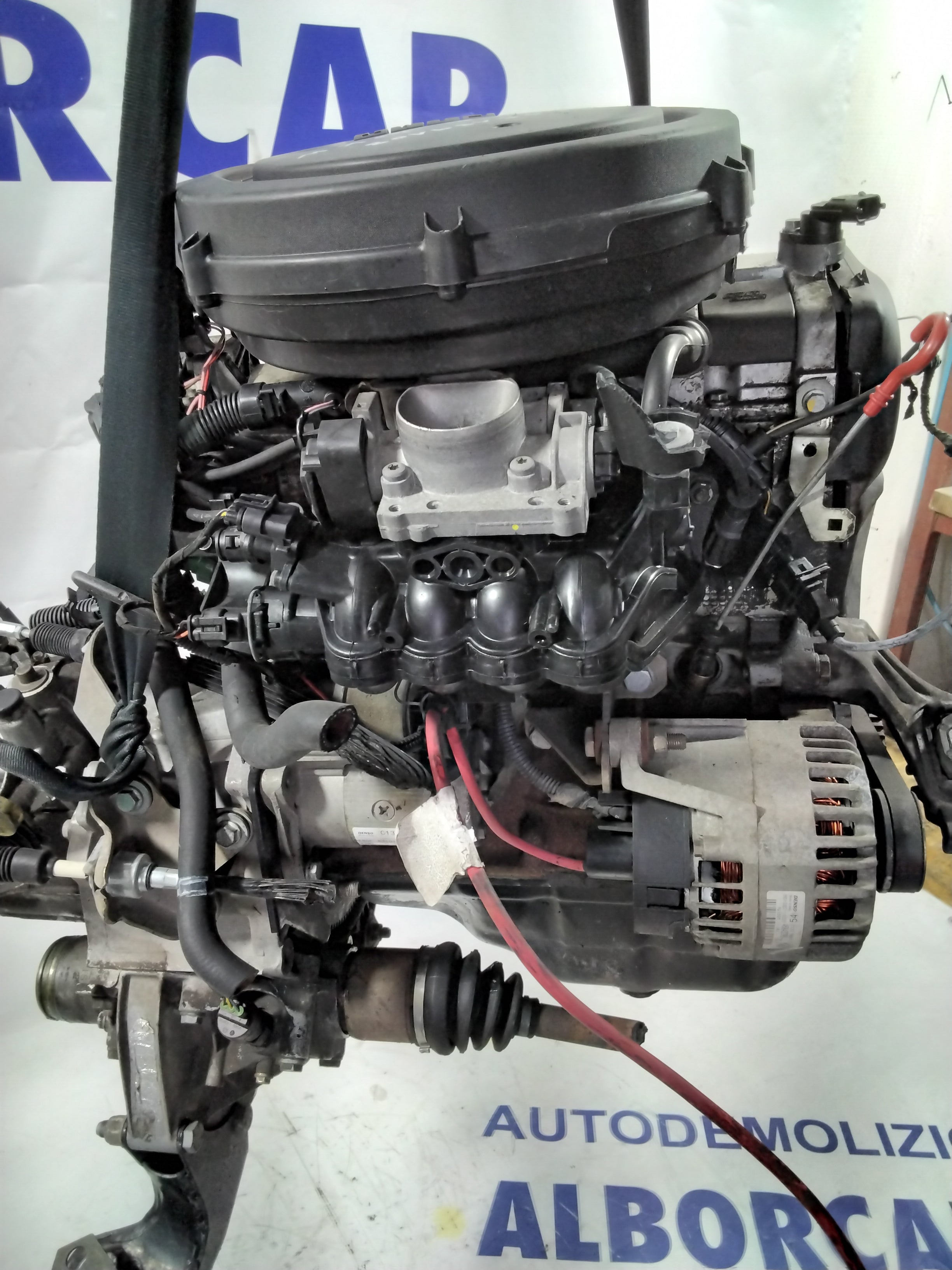 Fiat 600 second series 1.1 petrol 40kw engine year 2005 code: 55189108 (sf1p3)