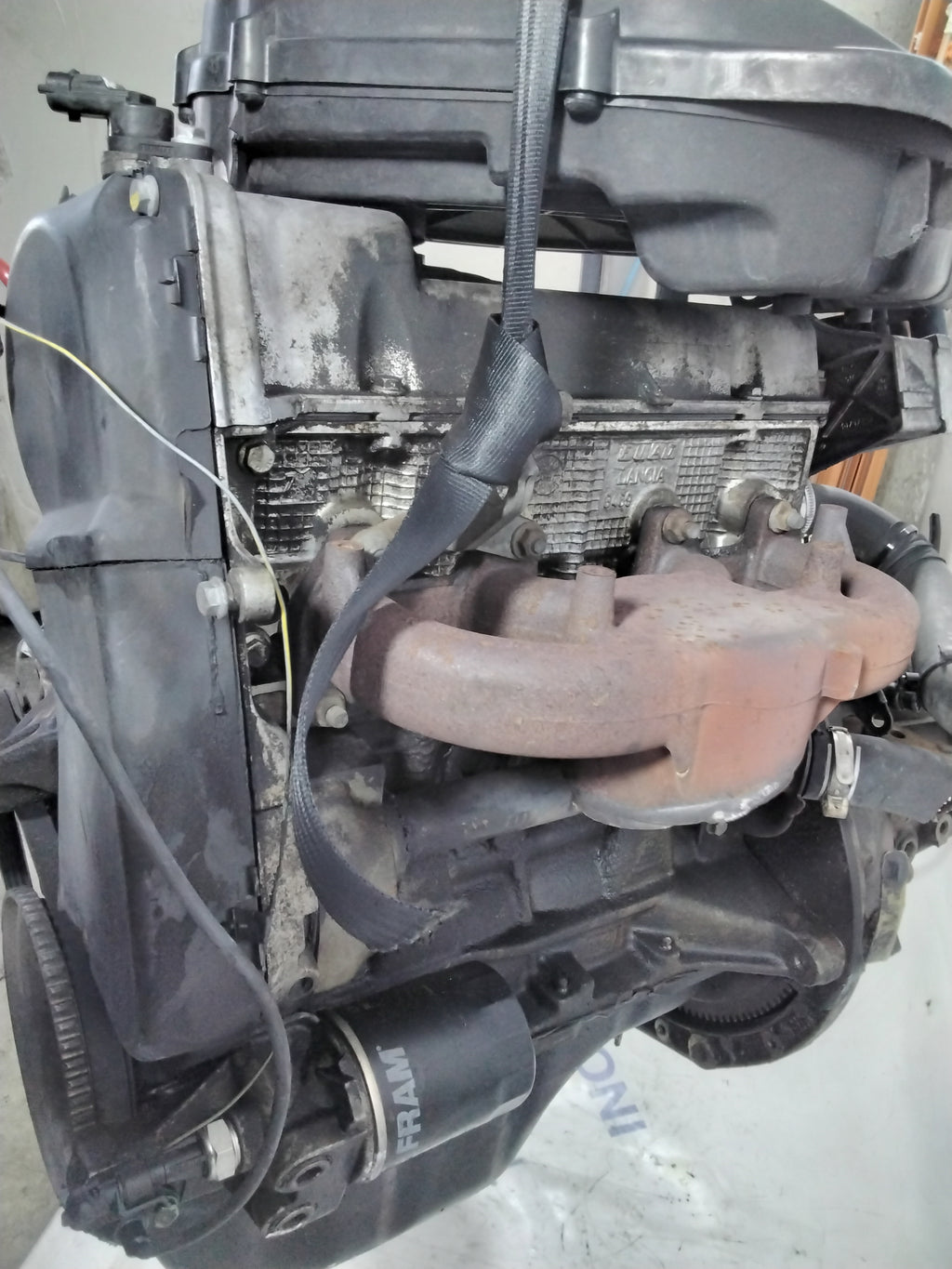 Fiat 600 second series 1.1 petrol 40kw engine year 2005 code: 55189108 (sf1p3)