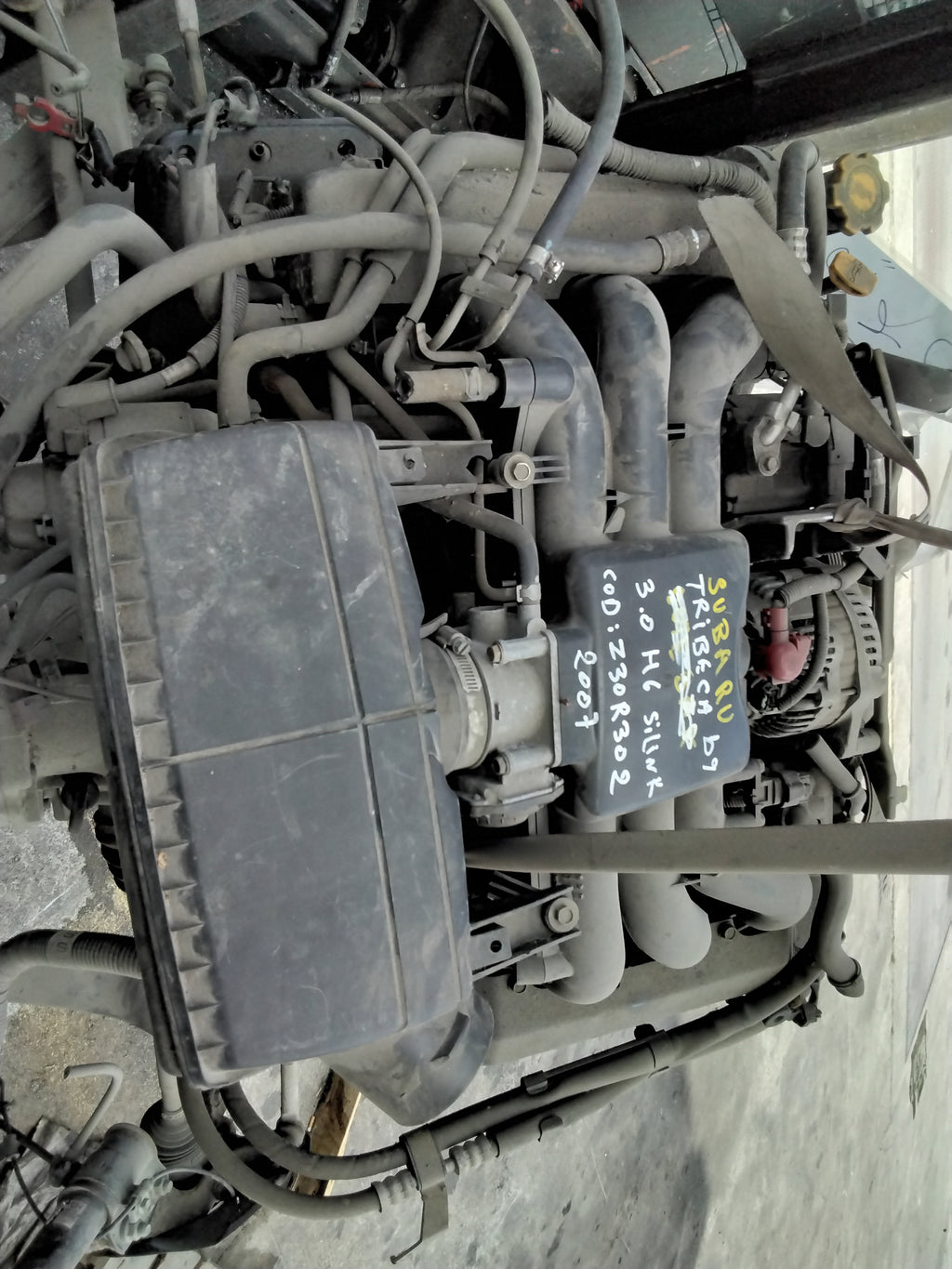 Subaru Tribeca B9 3.0 H6 Silink engine year 2007 code: Z30R302 (sf1p3)