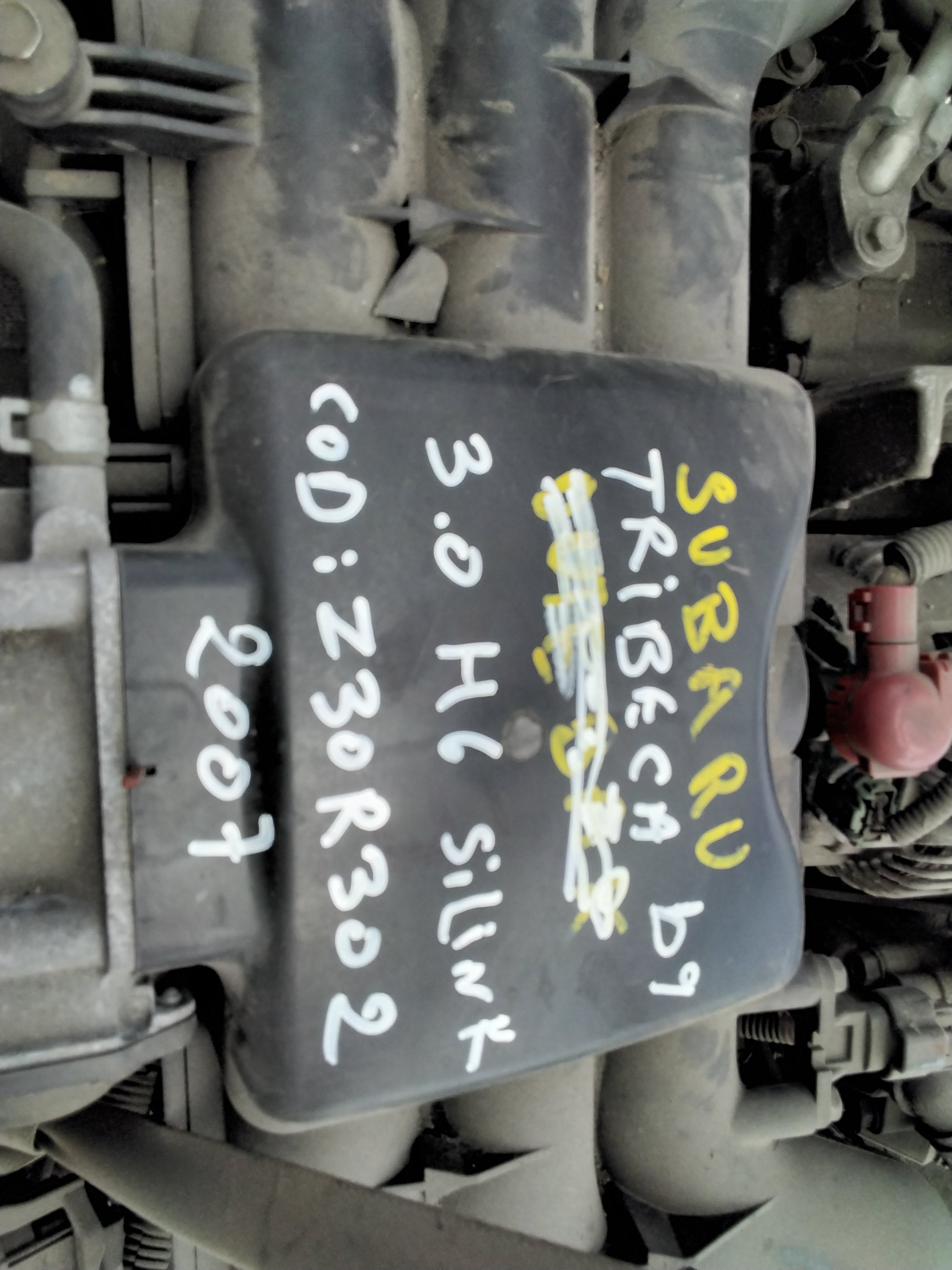 Subaru Tribeca B9 3.0 H6 Silink engine year 2007 code: Z30R302 (sf1p3)